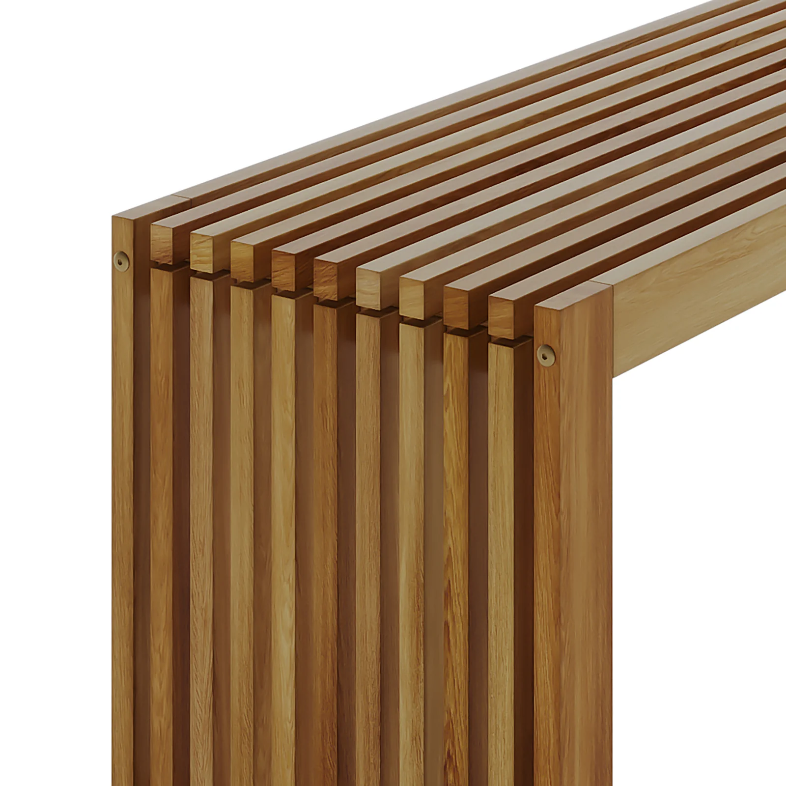 Grenfela 6 Seater Acacia Outdoor Dining Bench Set in Natural - Image 16