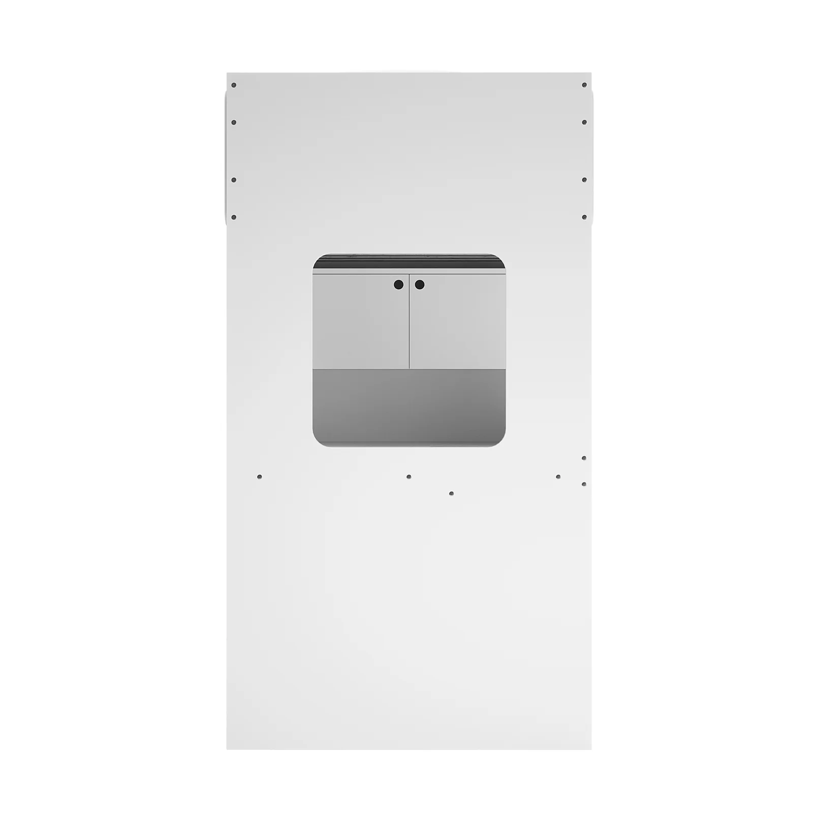 Hann Kids Single Loft Bed Desk Storage in White - Image 8
