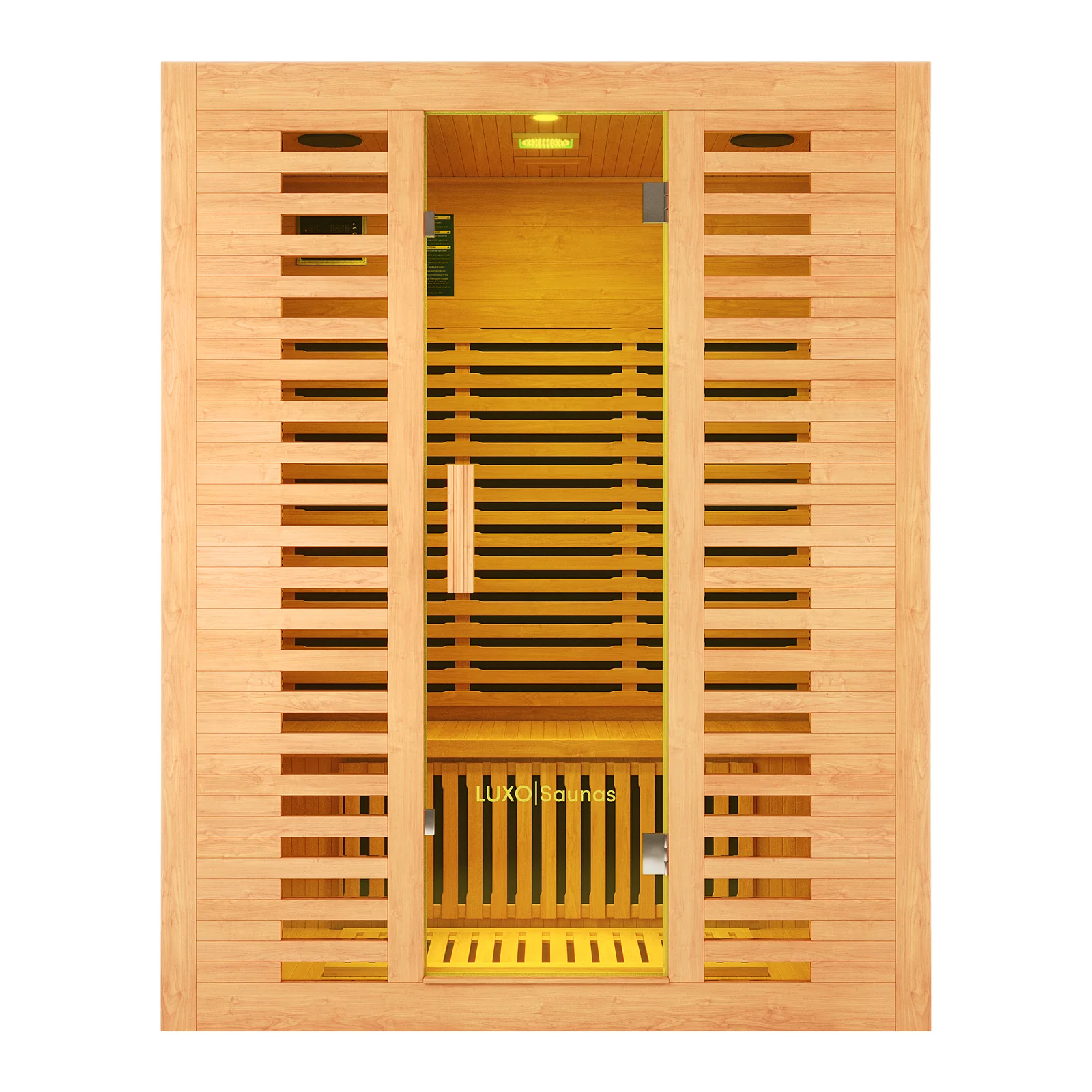 Harlow 3 Person Carbon Fibre Infrared Personal Indoor Sauna