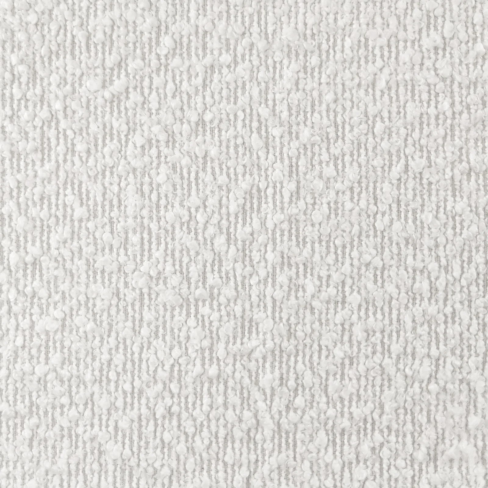 Hirokoz Boucle Ottoman Stool in Eggshell White - Image 8