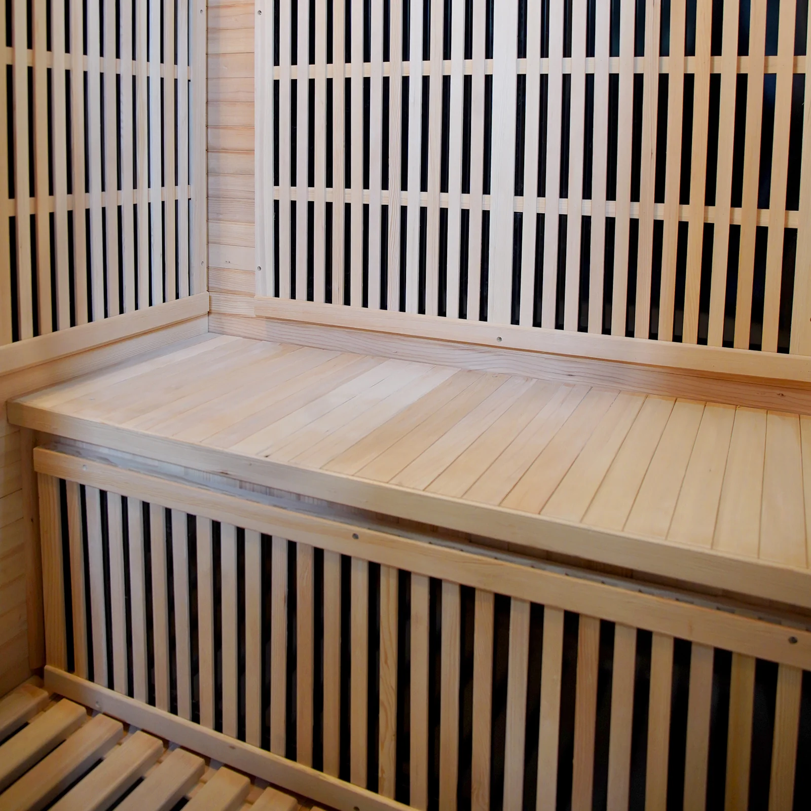 Hirsi 2 Person Carbon Fibre Infrared Indoor Home Sauna - Image 6