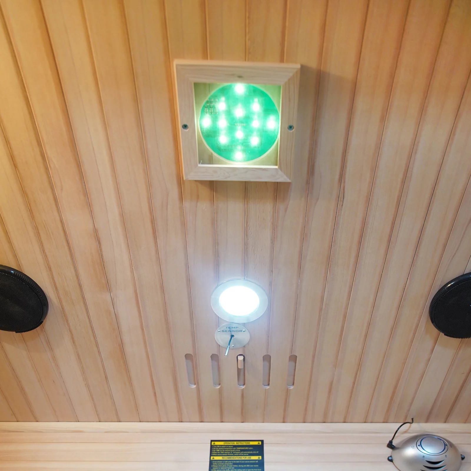 Hirsi 2 Person Carbon Fibre Infrared Indoor Home Sauna - Image 8