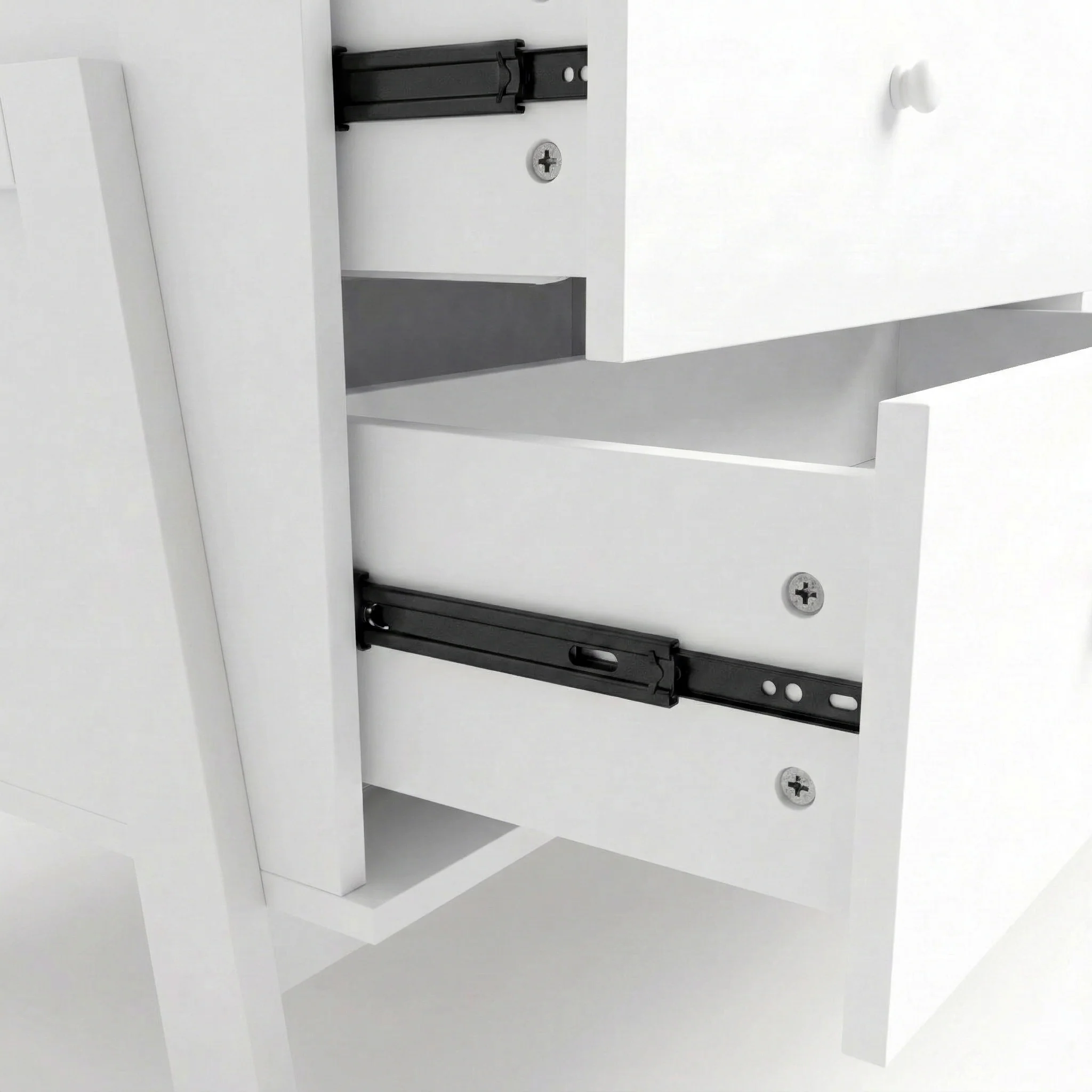 Hushly Baby Change Table with Drawers in White - Image 10