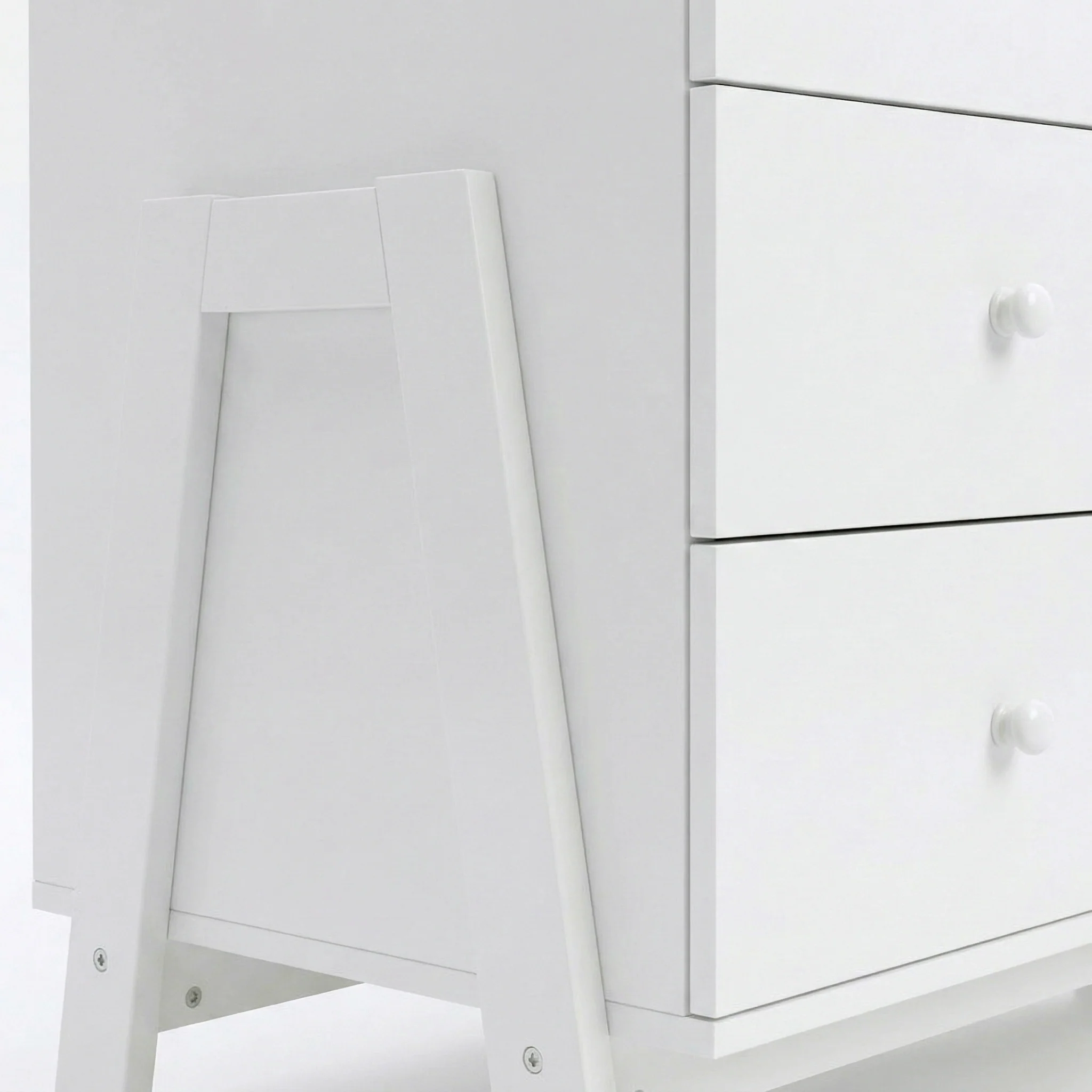 Hushly Baby Change Table with Drawers in White - Image 9