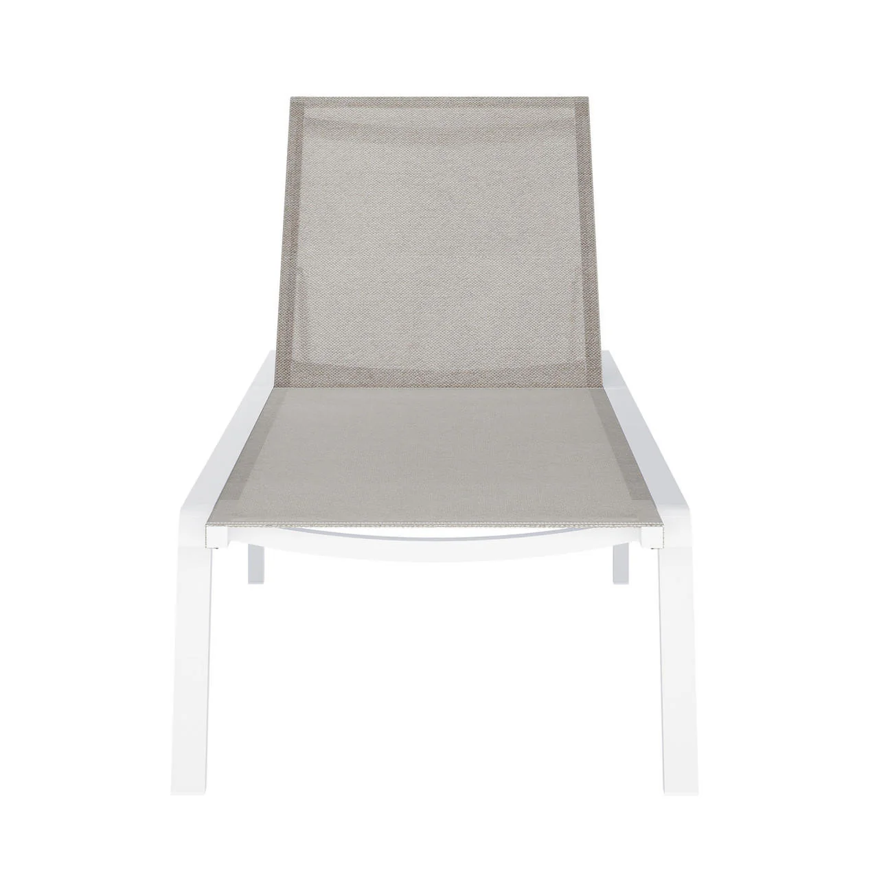 Jabari Outdoor Sun Lounger with Cushion in Warm Grey - Image 7