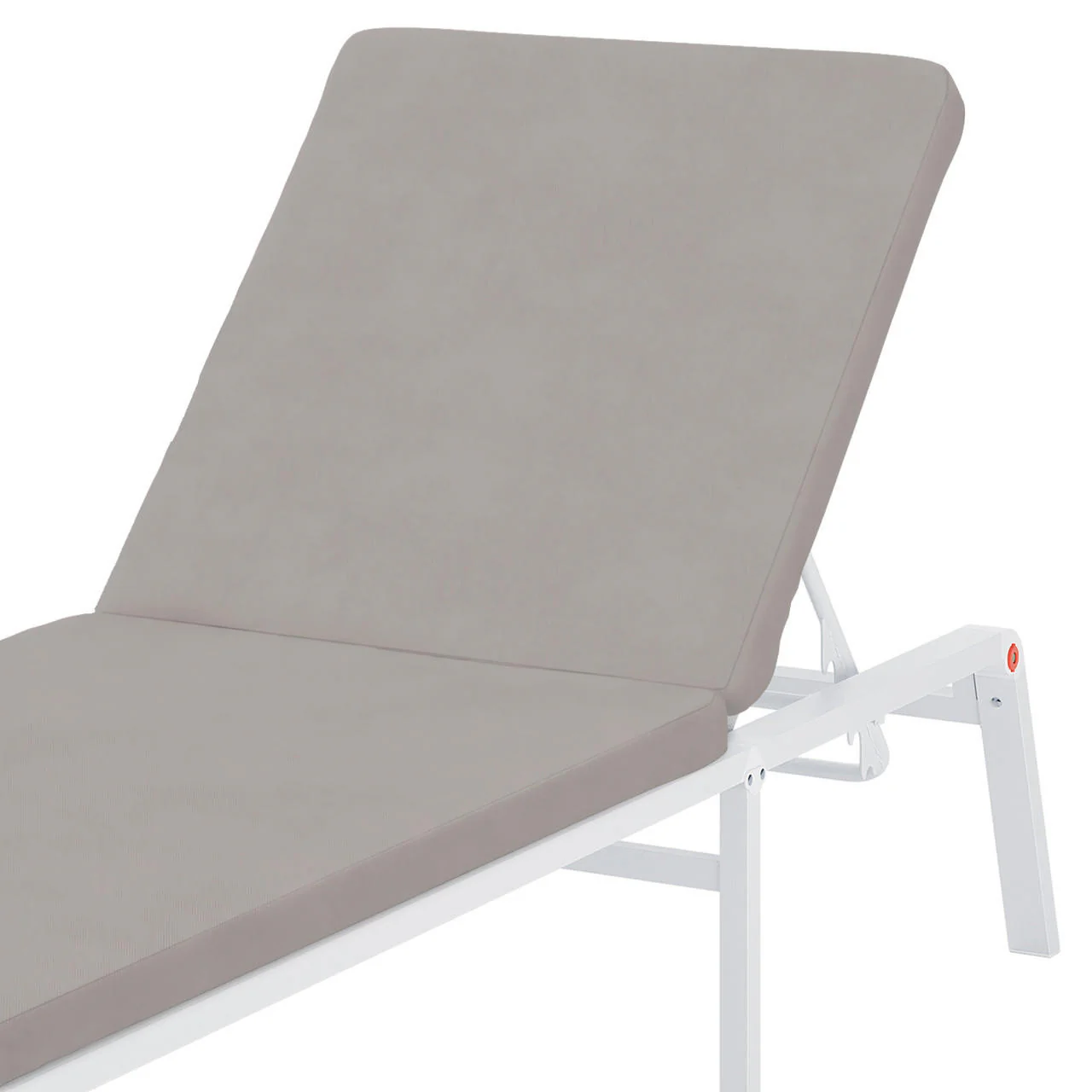 Jabari Outdoor Sun Loungers with Cushions Set of 2 in Warm Grey - Image 10
