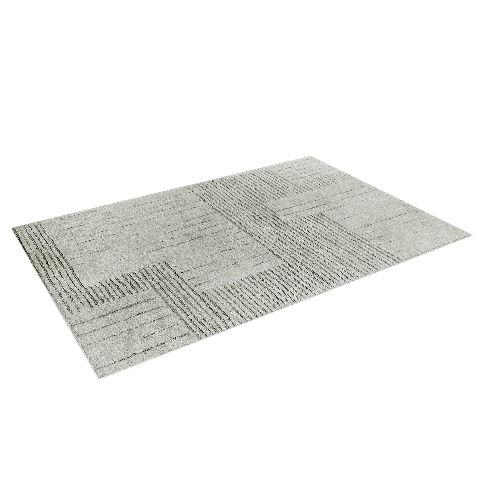 Jabeza 160x230cm Soft Contemporary Printed Indoor Floor Rug - Image 4