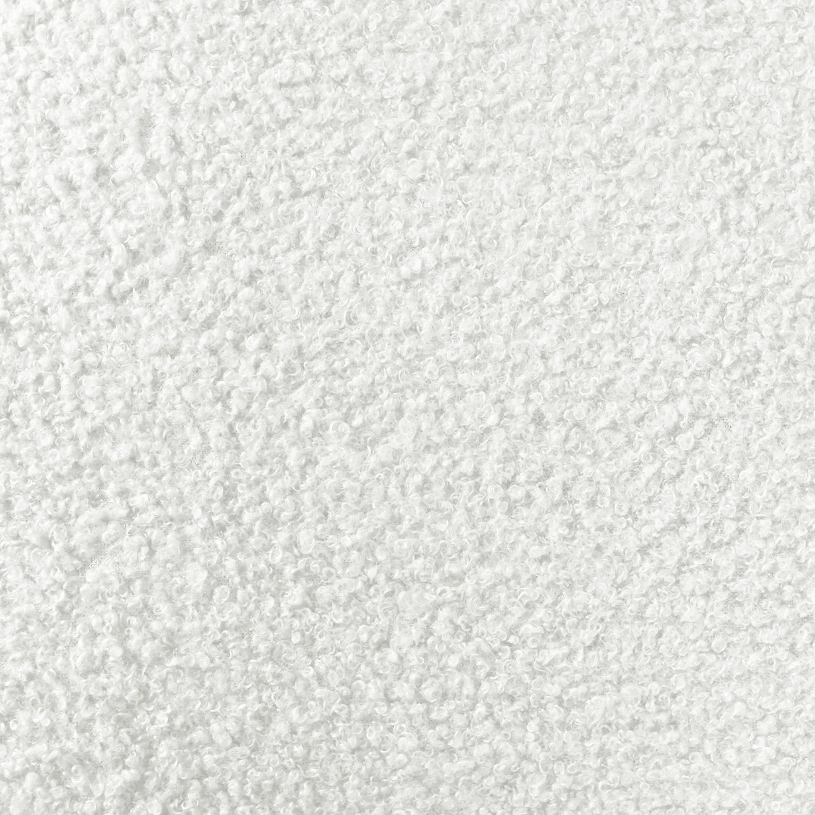 Janelle 191cm Curved Boucle 3 Seater Sofa in Cream White - Image 6