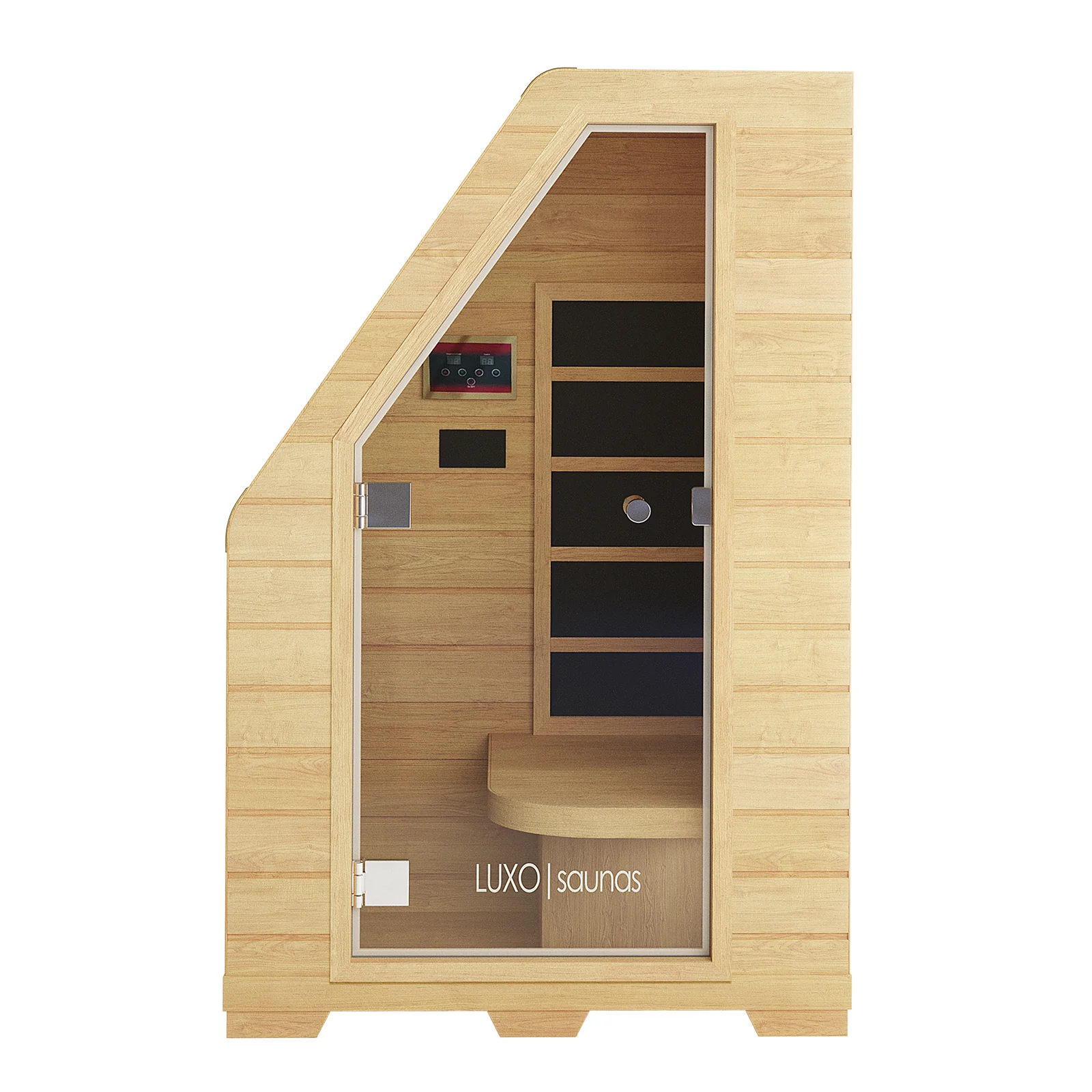Jarli 1 Person Portable Compact Infrared Indoor Home Sauna - Image 5