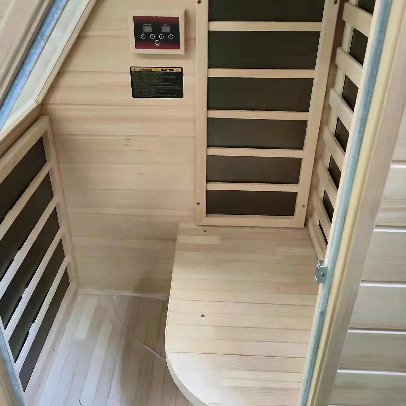 Jarli 1 Person Portable Compact Infrared Indoor Home Sauna - Image 9