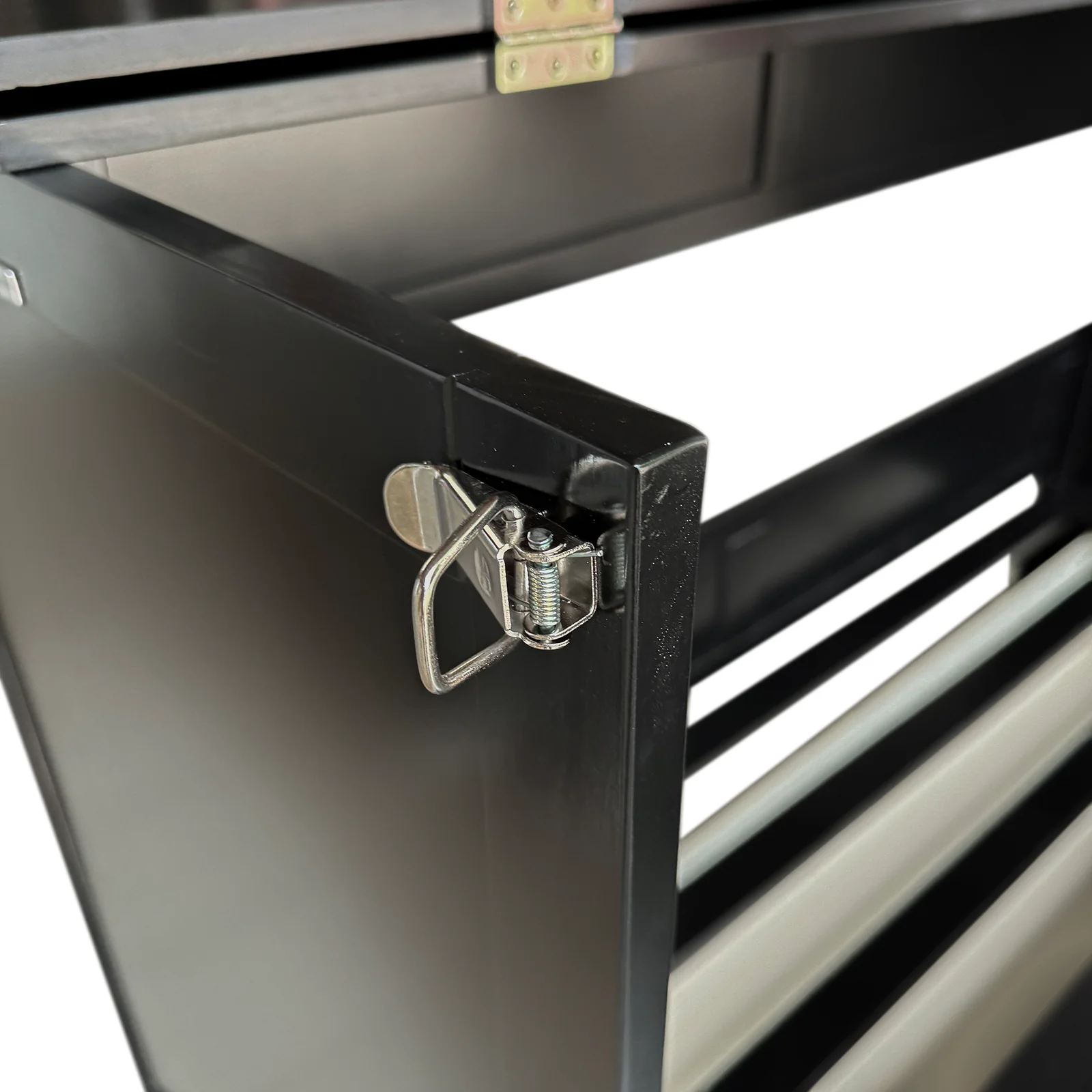 Jaxen Queen Foldout Murphy Bed with Storage in Black - Image 13