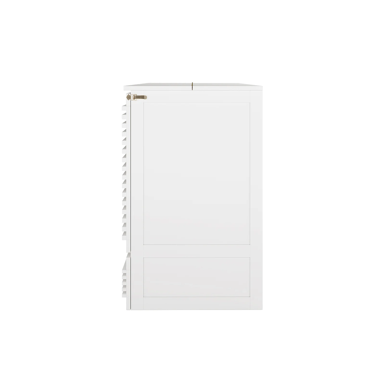Jaxen Queen Foldout Murphy Bed with Storage in White - Image 10