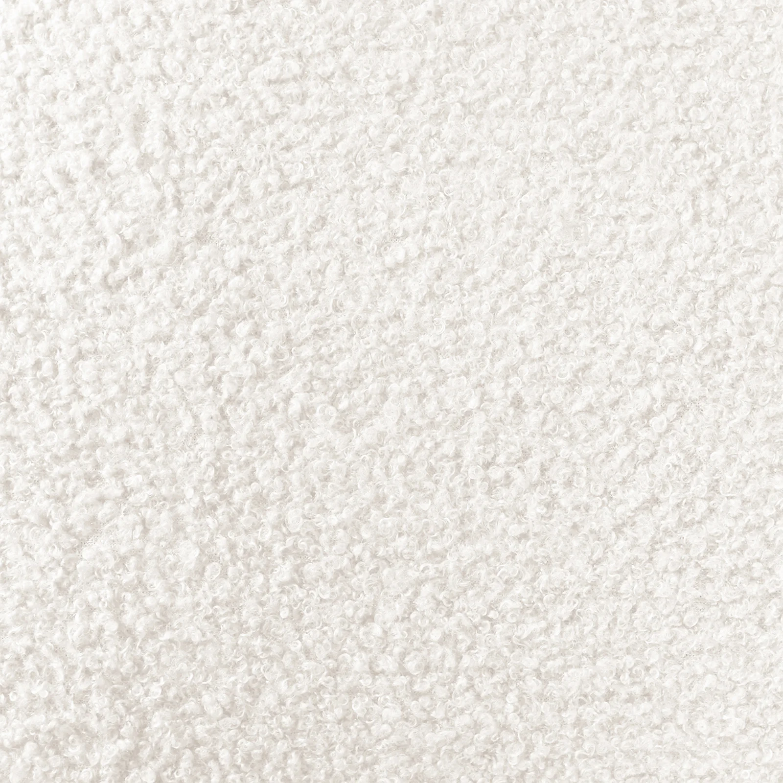 Julie Boucle Fabric Occasional Armchair in Cream White - Image 9