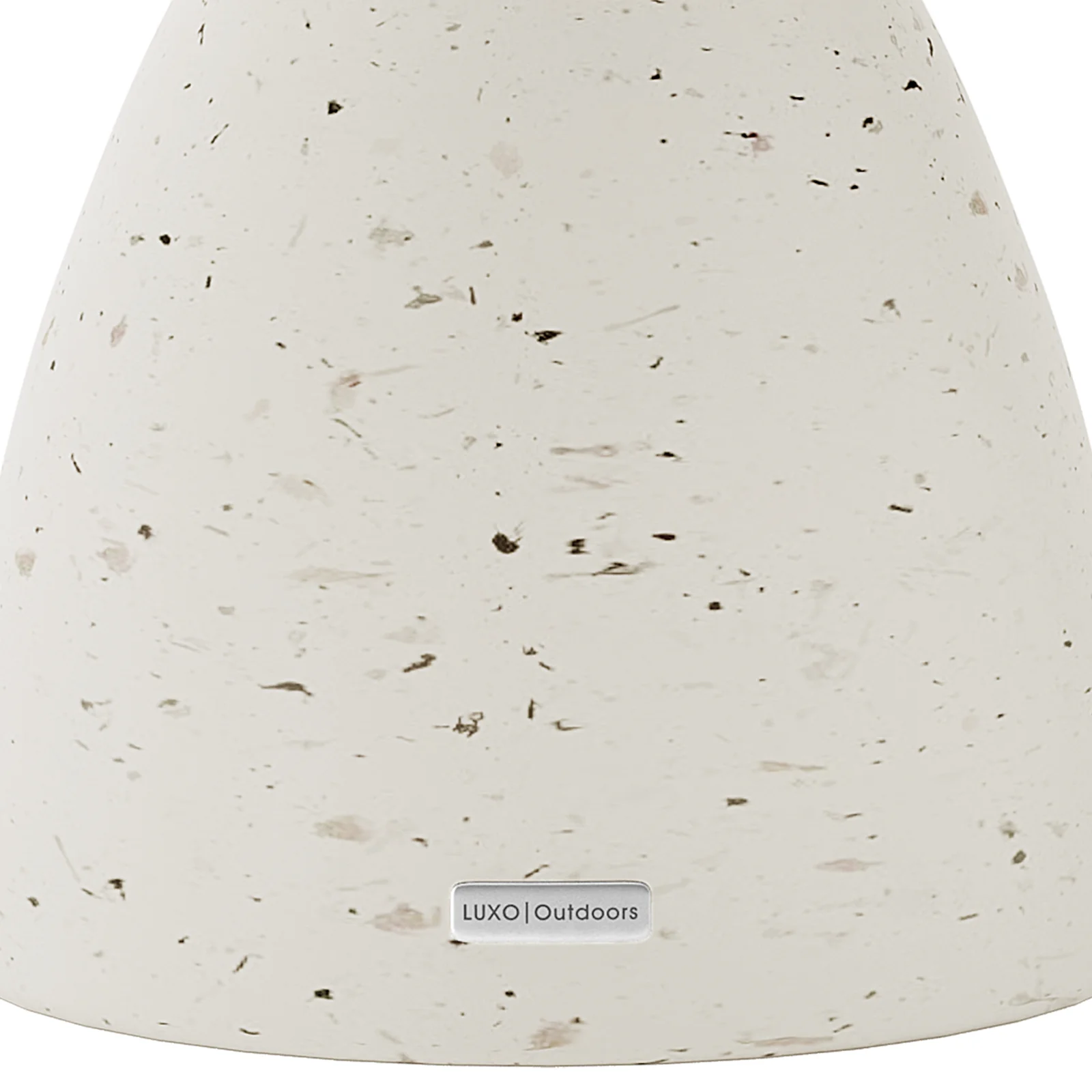Junia Round Pedestal Outdoor Concrete Side Table in Terrazzo - Image 7