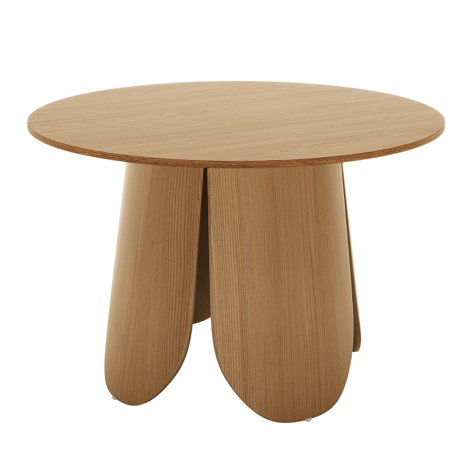 Kaylani & Winfield 4 Seater Dining Set in Natural & Cream White - Image 7