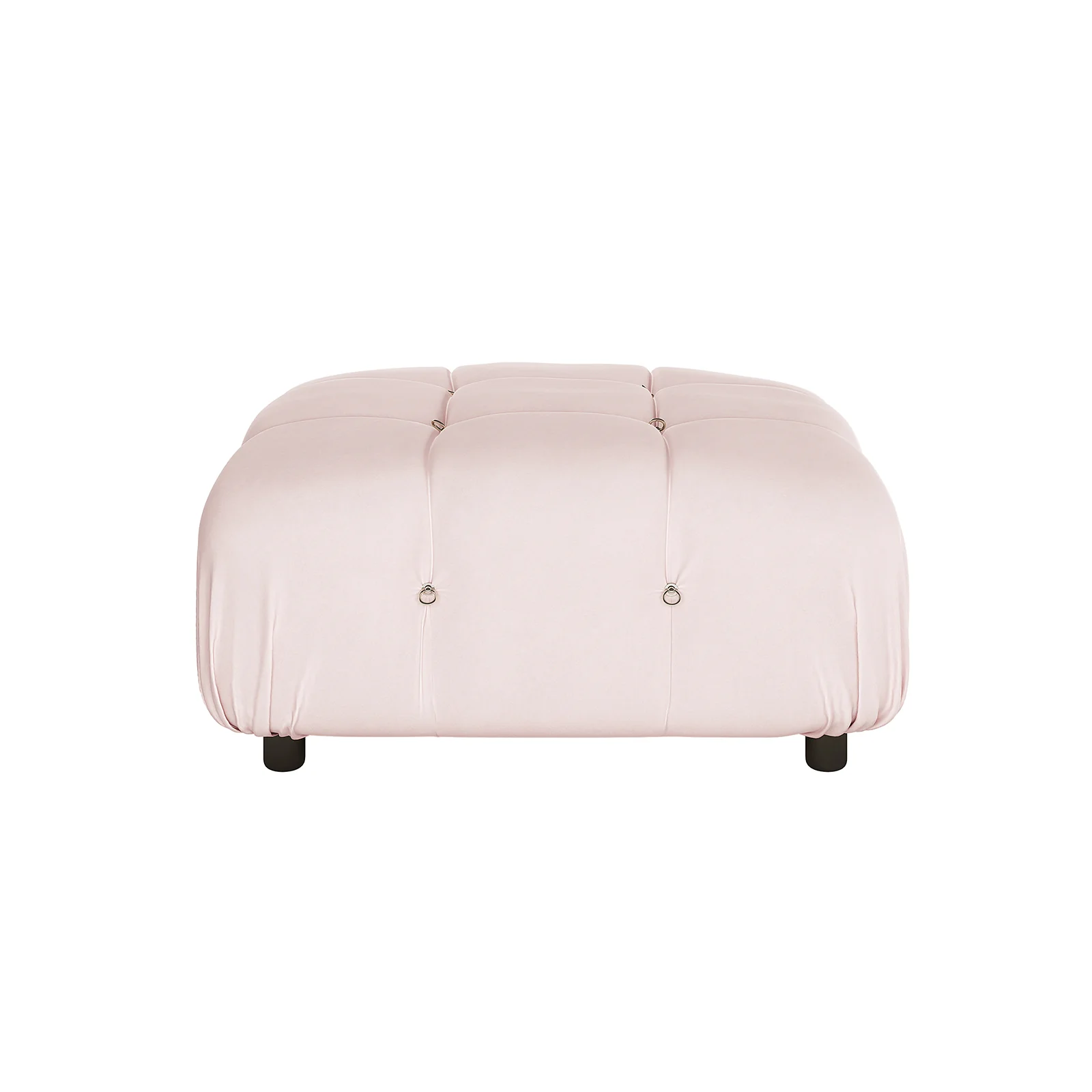 Keila Modular Tufted Ottoman in Soft Pink - Image 4