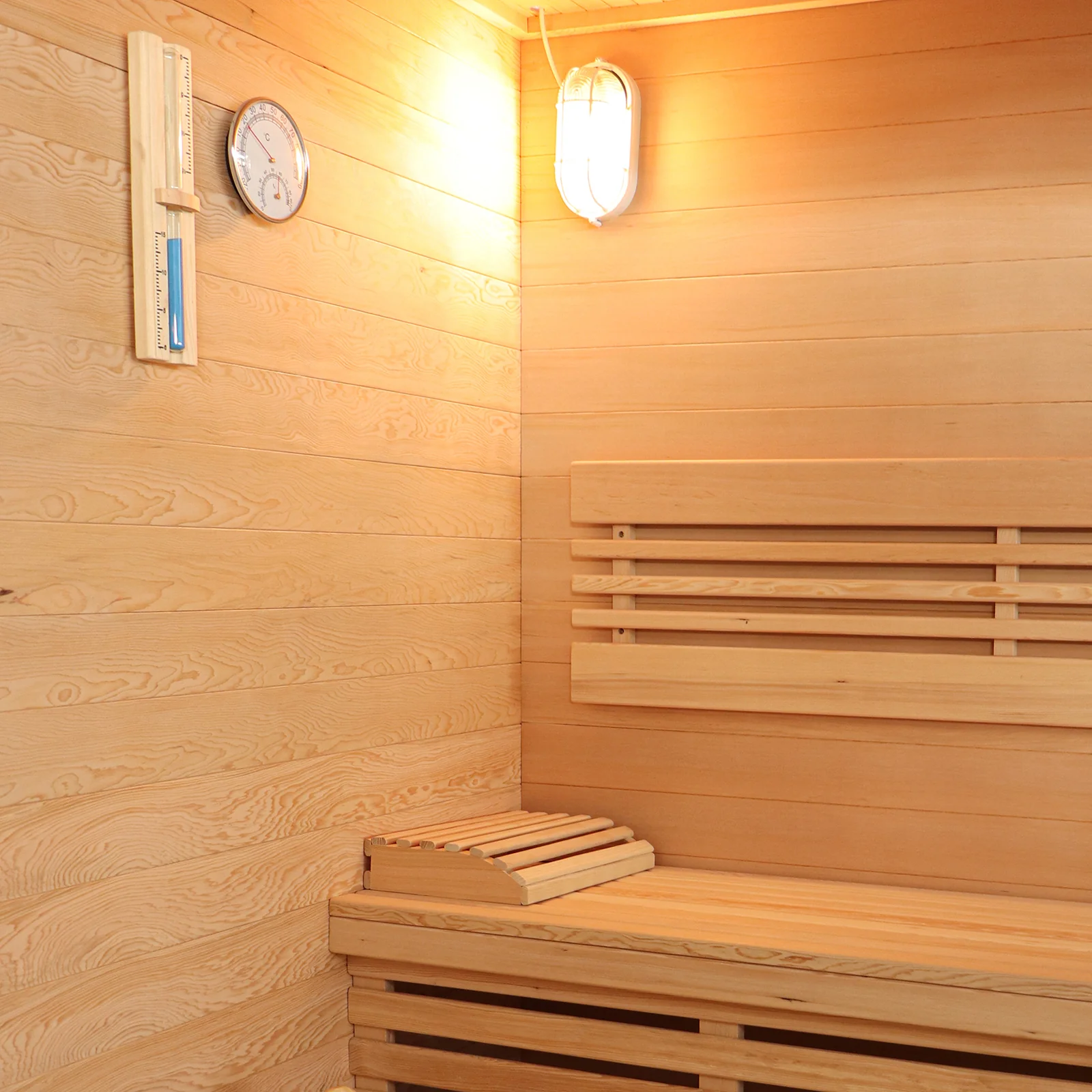 Kivi 4 Person Traditional Stove Finnish Indoor Home Sauna - Image 9