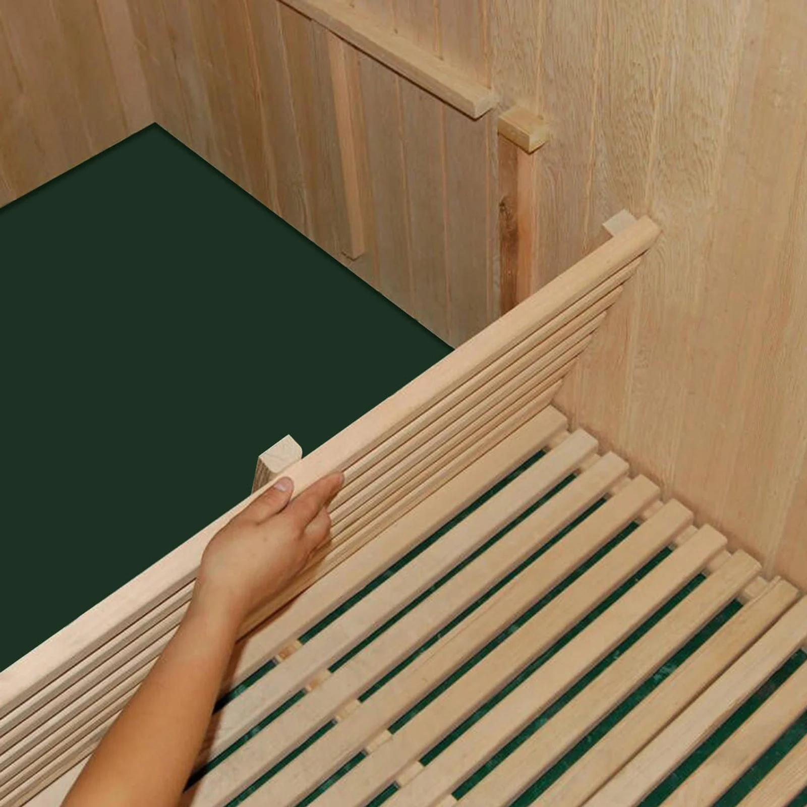 Kivi 6-Person Traditional Finnish Indoor Home Sauna - Image 7