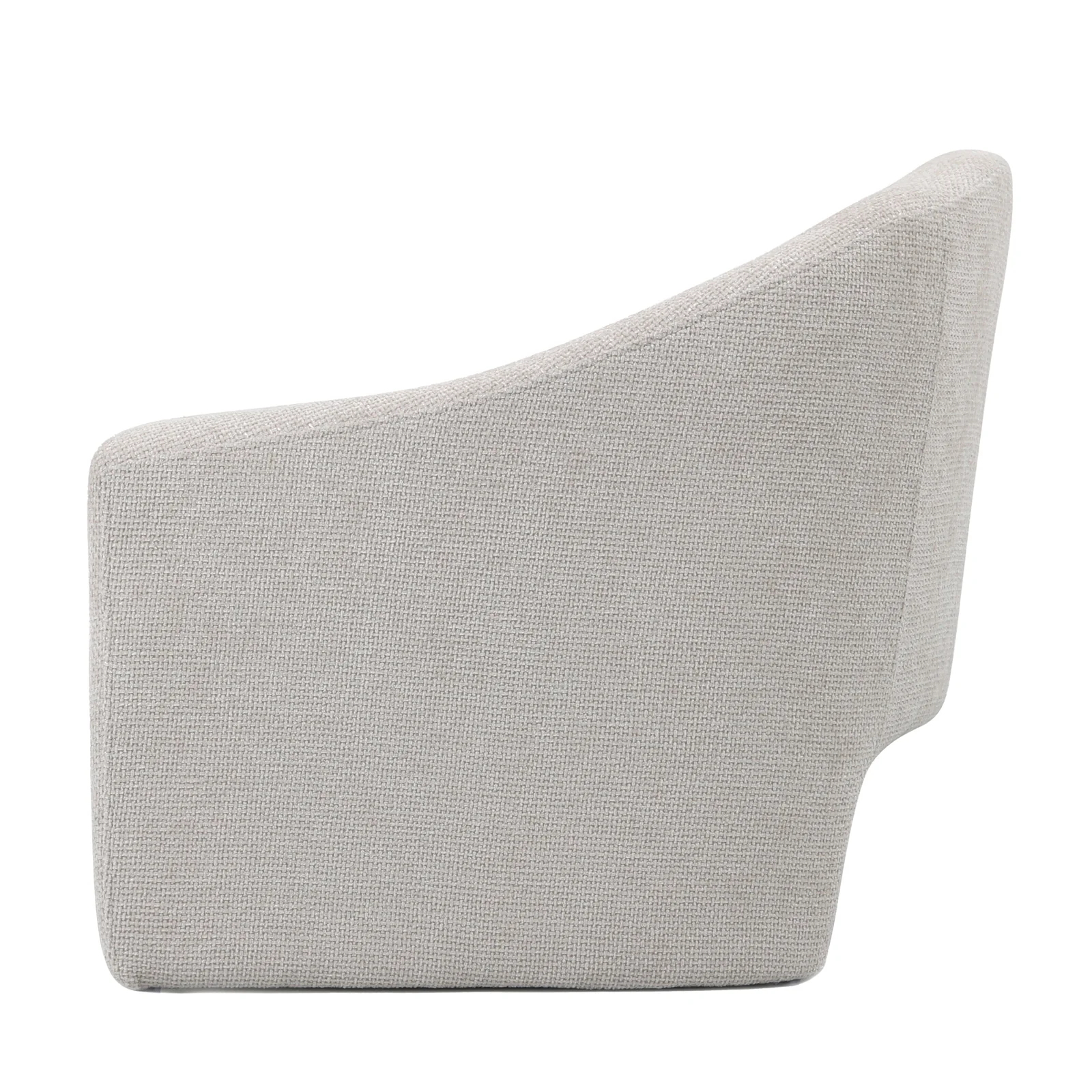 Kotrina Linen Chenille Accent Armchair in Beige - Image 8