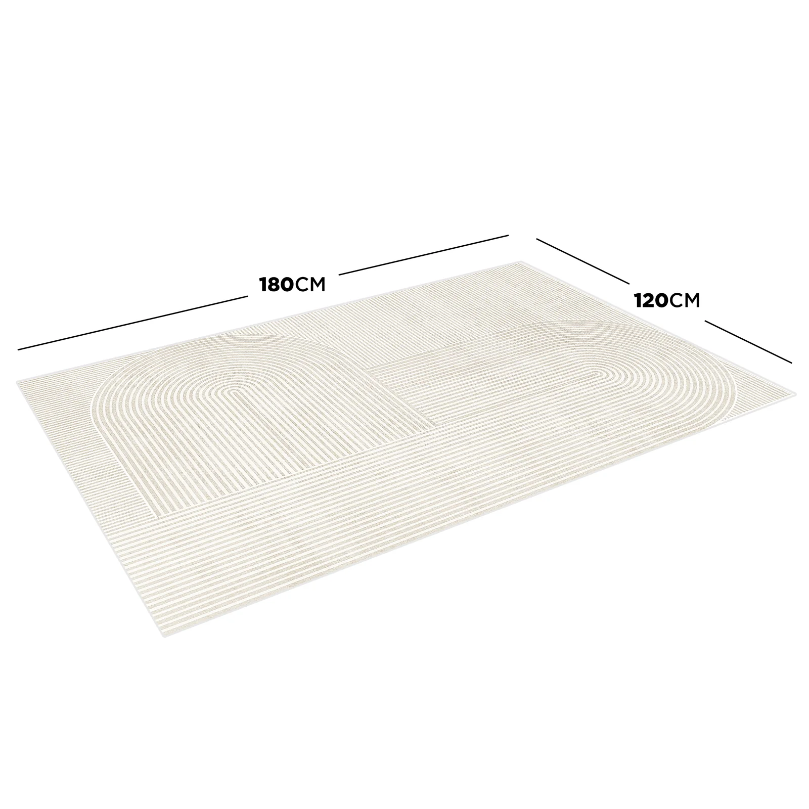 Krokom 120x180cm Modern Abstract Indoor Floor Rug - Image 3