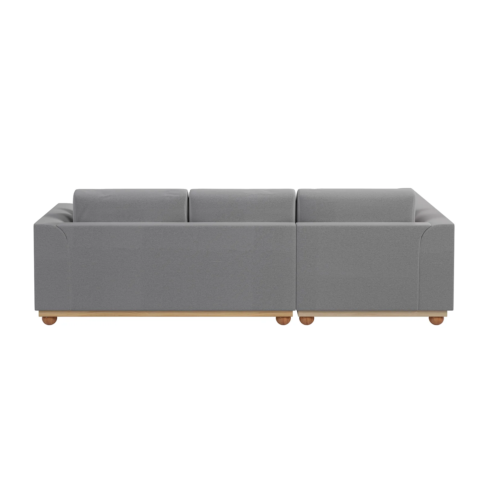 Laylah 3 Seater Spill Resistant Sofa with Left Chaise in Ash - Image 8