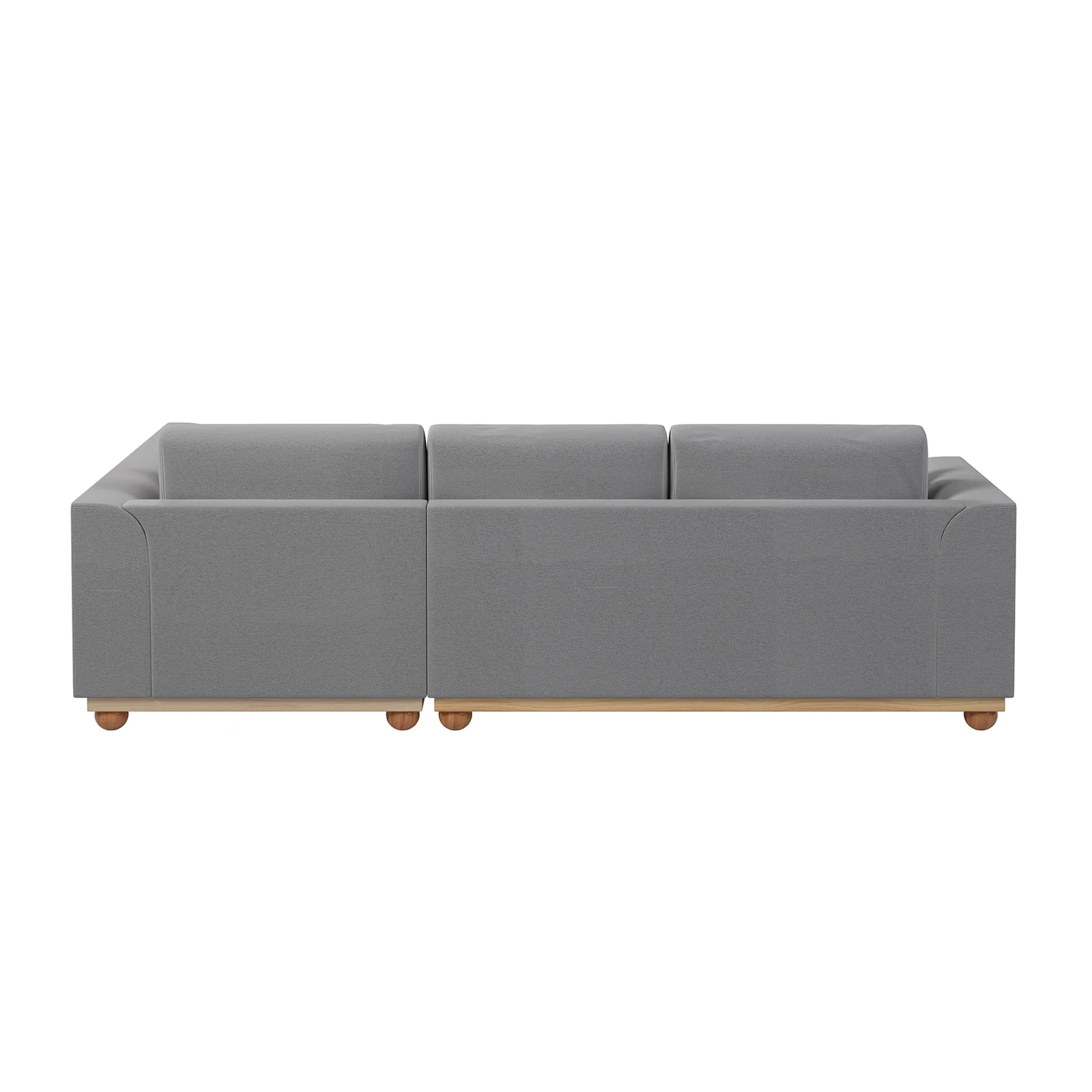 Laylah 3 Seater Spill Resistant Sofa with Right Chaise in Ash - Image 8