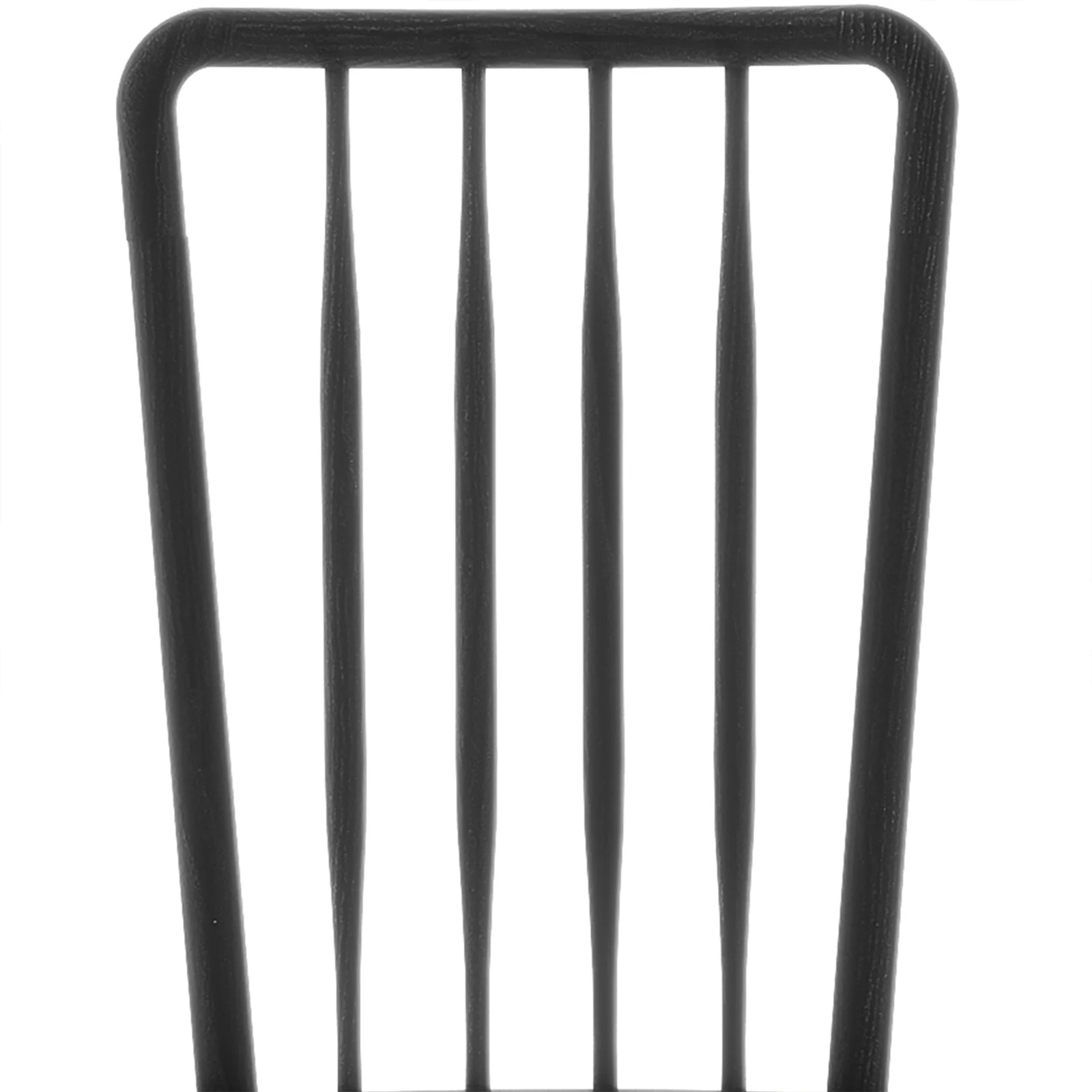 Leigh High Back Hardwood Dining Chair Set of 2 in Black - Image 9