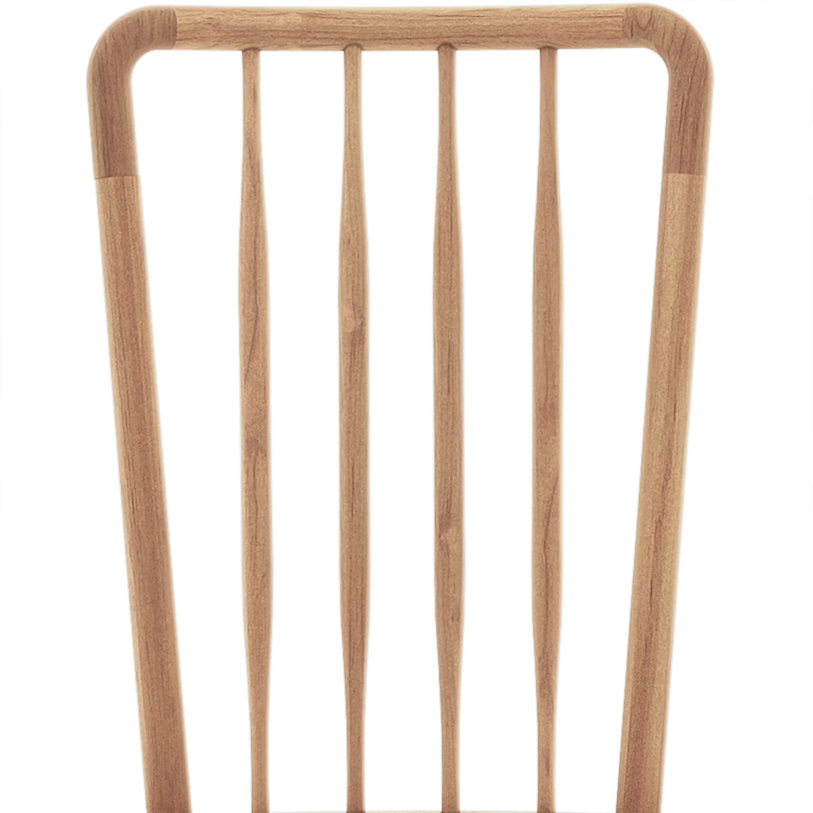 Leigh High Back Hardwood Dining Chair Set of 2 in Natural - Image 11