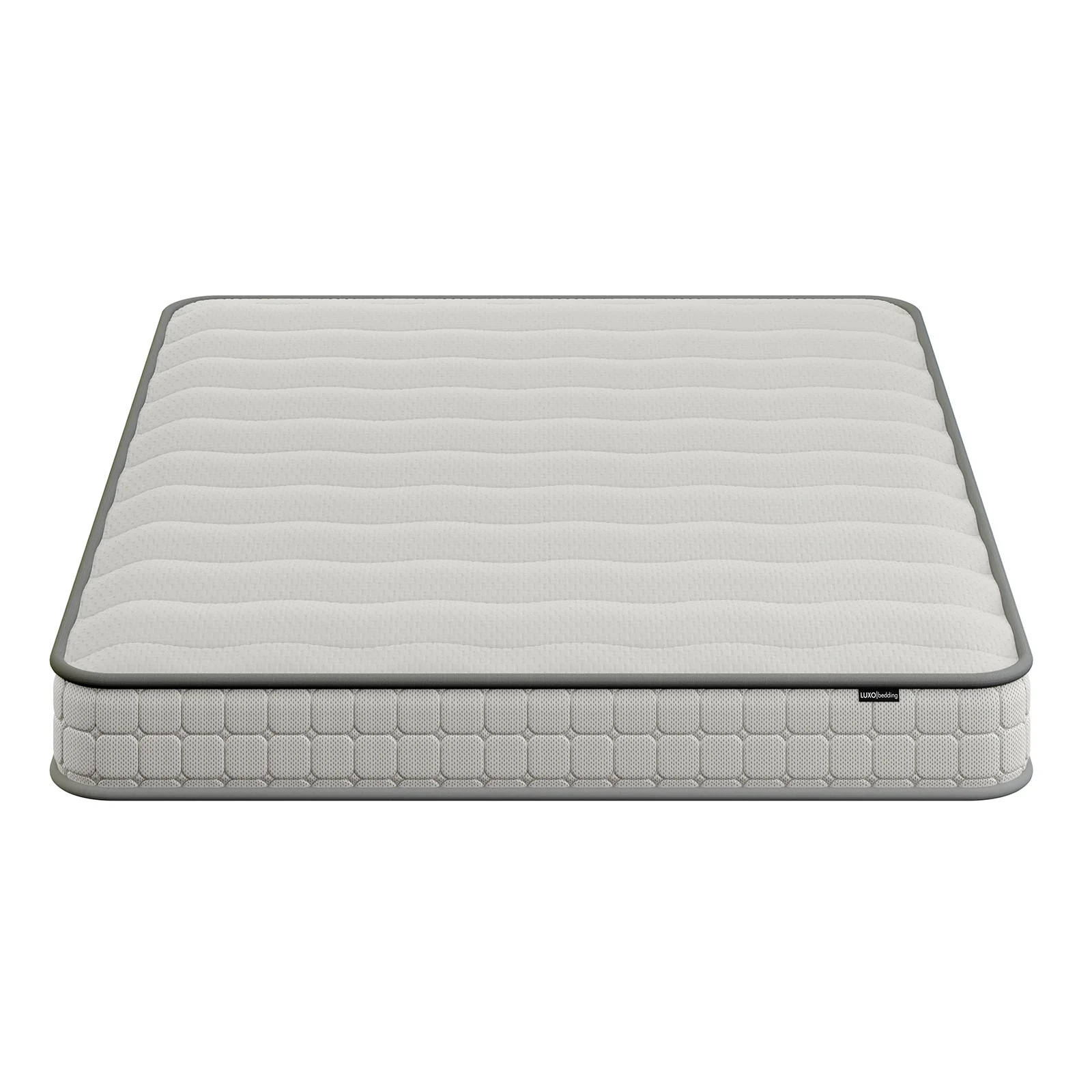 Logan & Cybele Queen Murphy Bed & Mattress in White Natural - Image 12