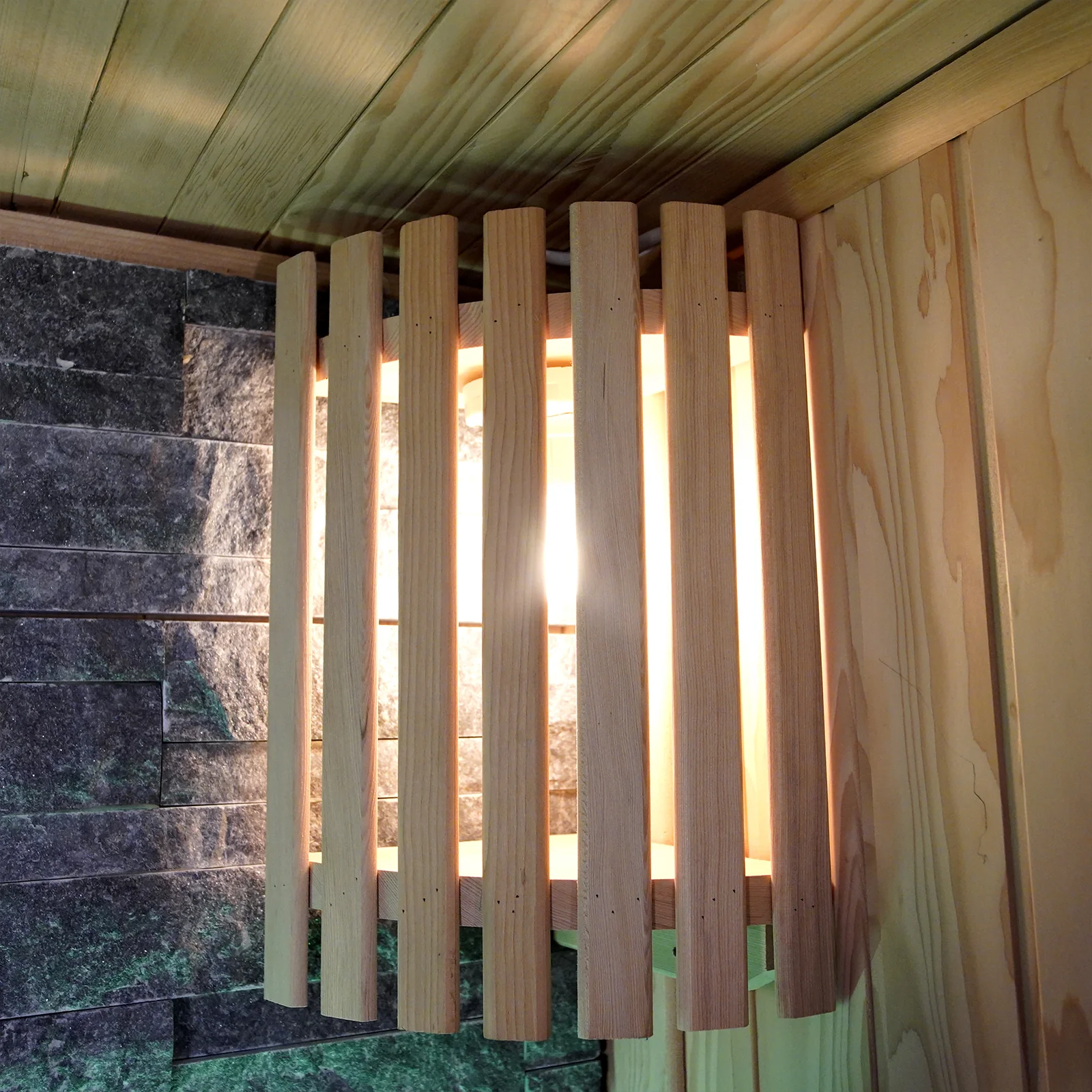 Loyly 3 Person Traditional Finnish Indoor Home Sauna - Image 11
