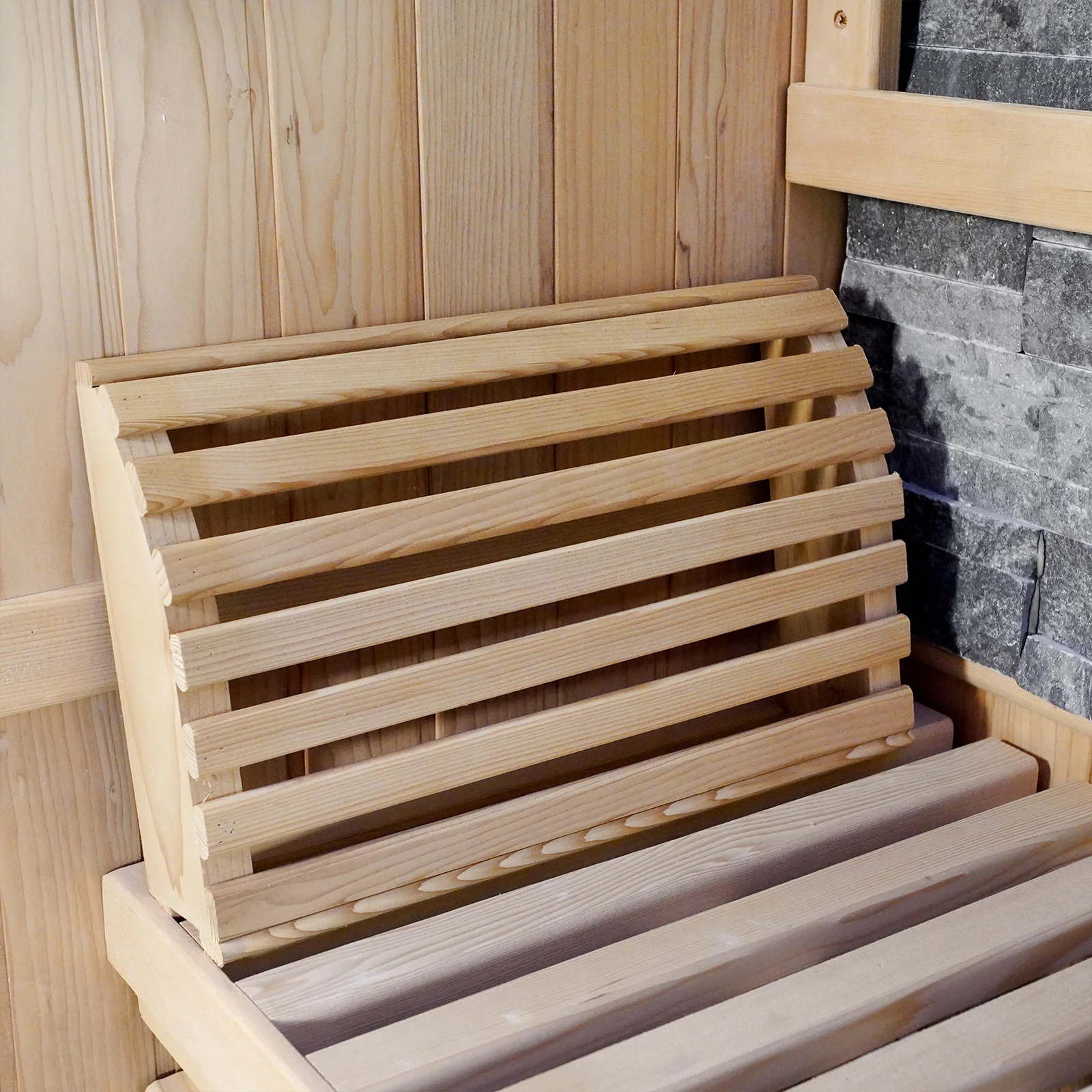 Loyly 3 Person Traditional Finnish Indoor Home Sauna - Image 15