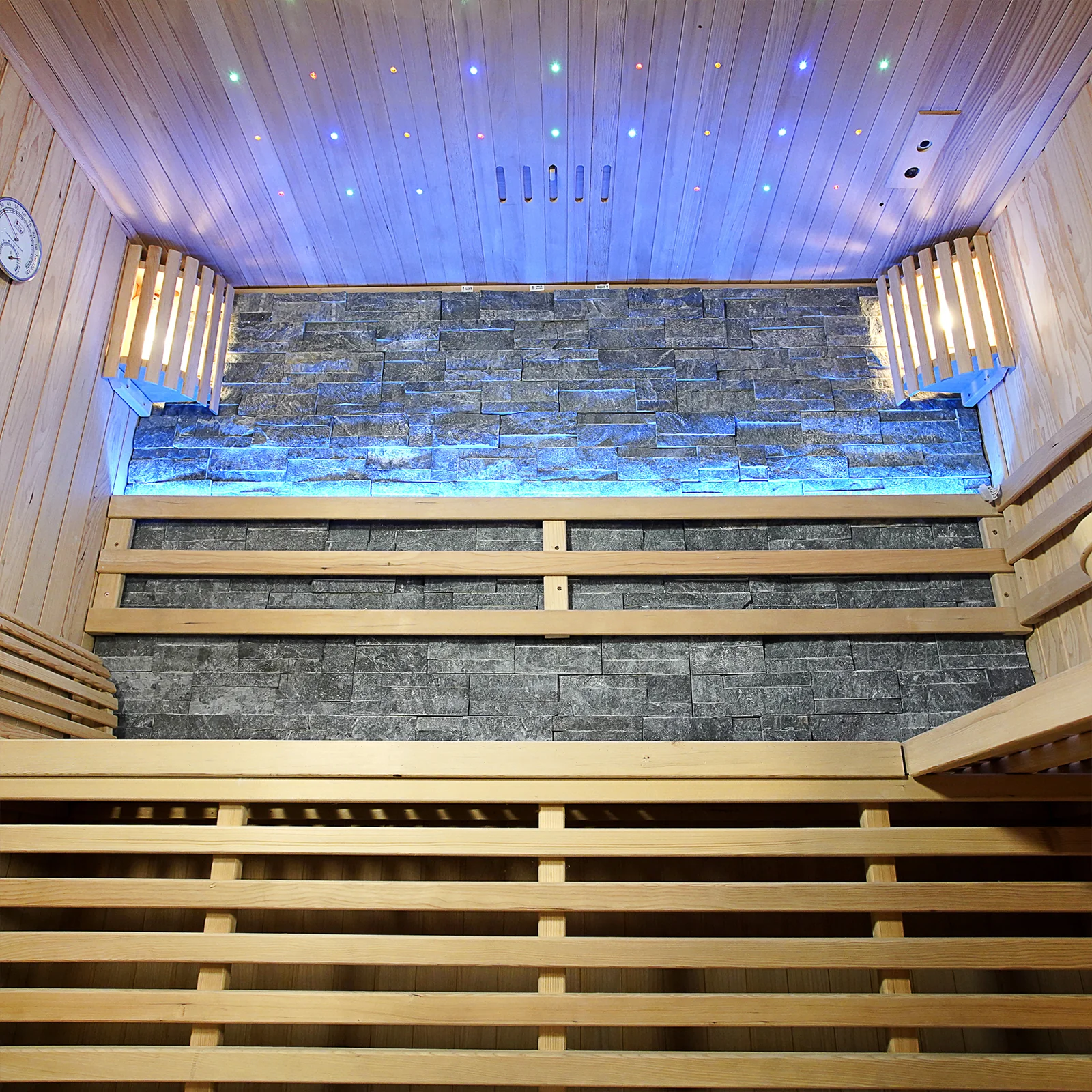 Loyly 3 Person Traditional Finnish Indoor Home Sauna - Image 7
