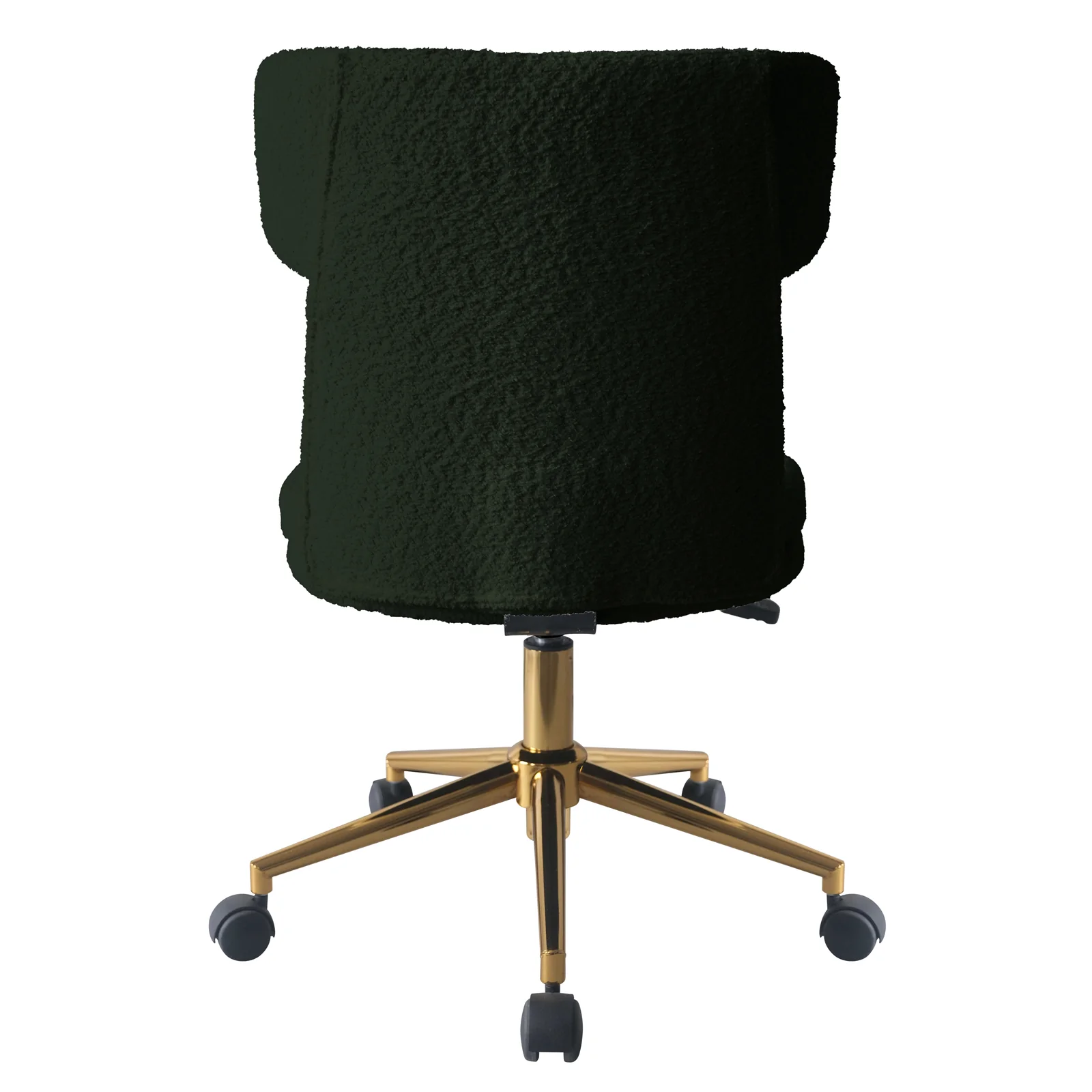 Luxo Aerona High Back Boucle Office Chair in Dark Green - Image 10