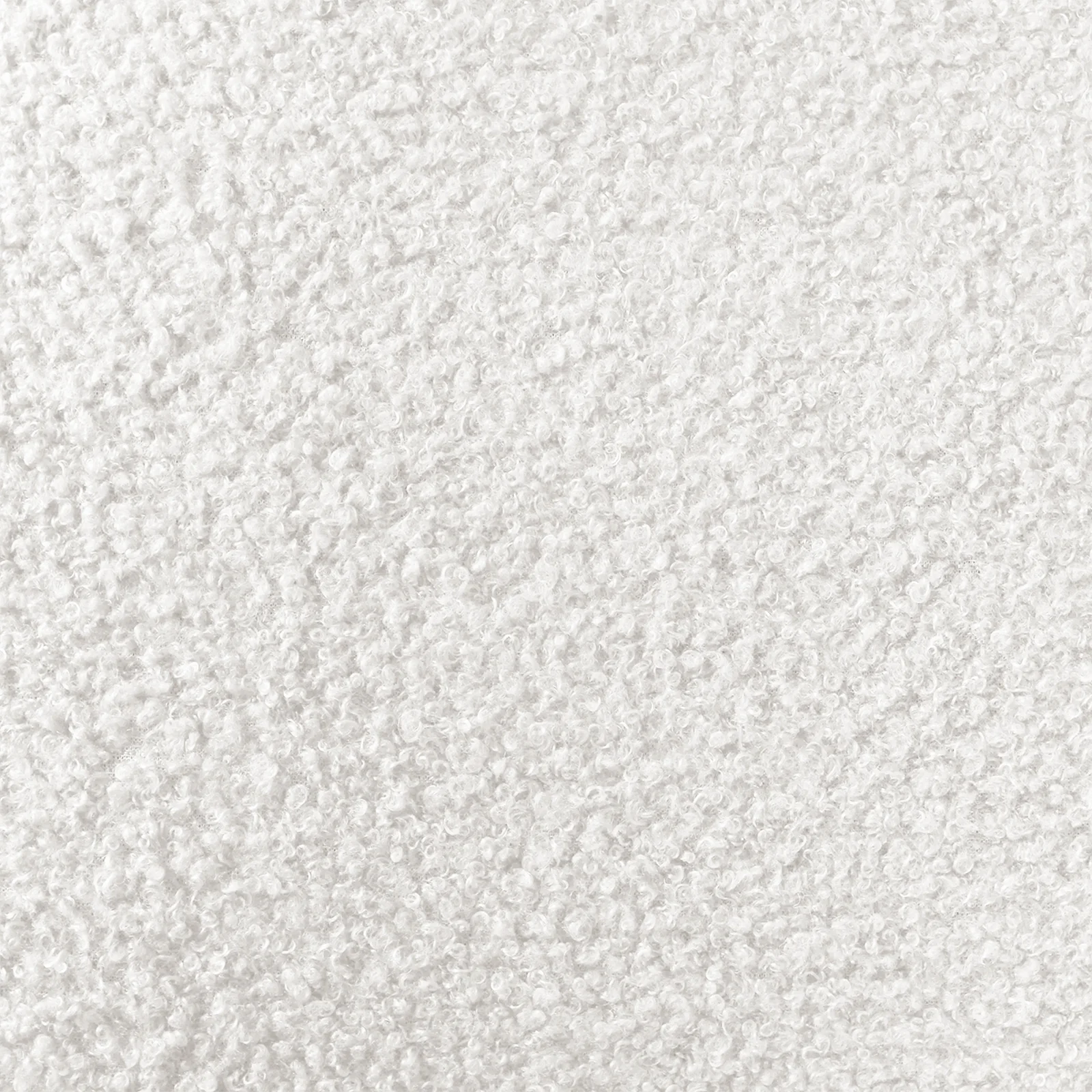 Luxo Aglaya Boucle Swivel Office Chair in Cream White - Image 12