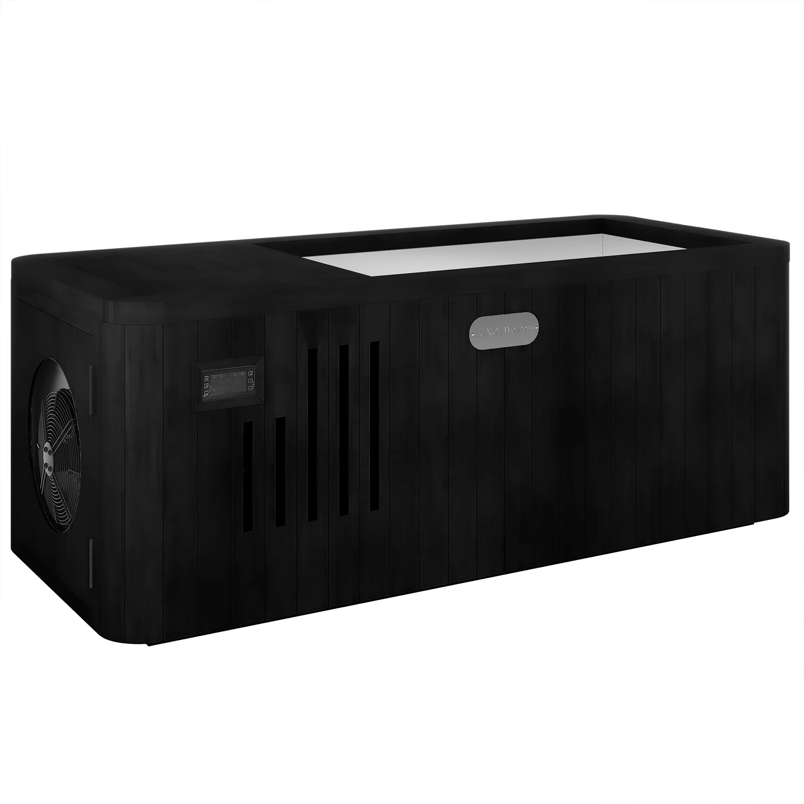 Lambert 2-Person 1HP Chiller Ice Bath in Black - Image 5