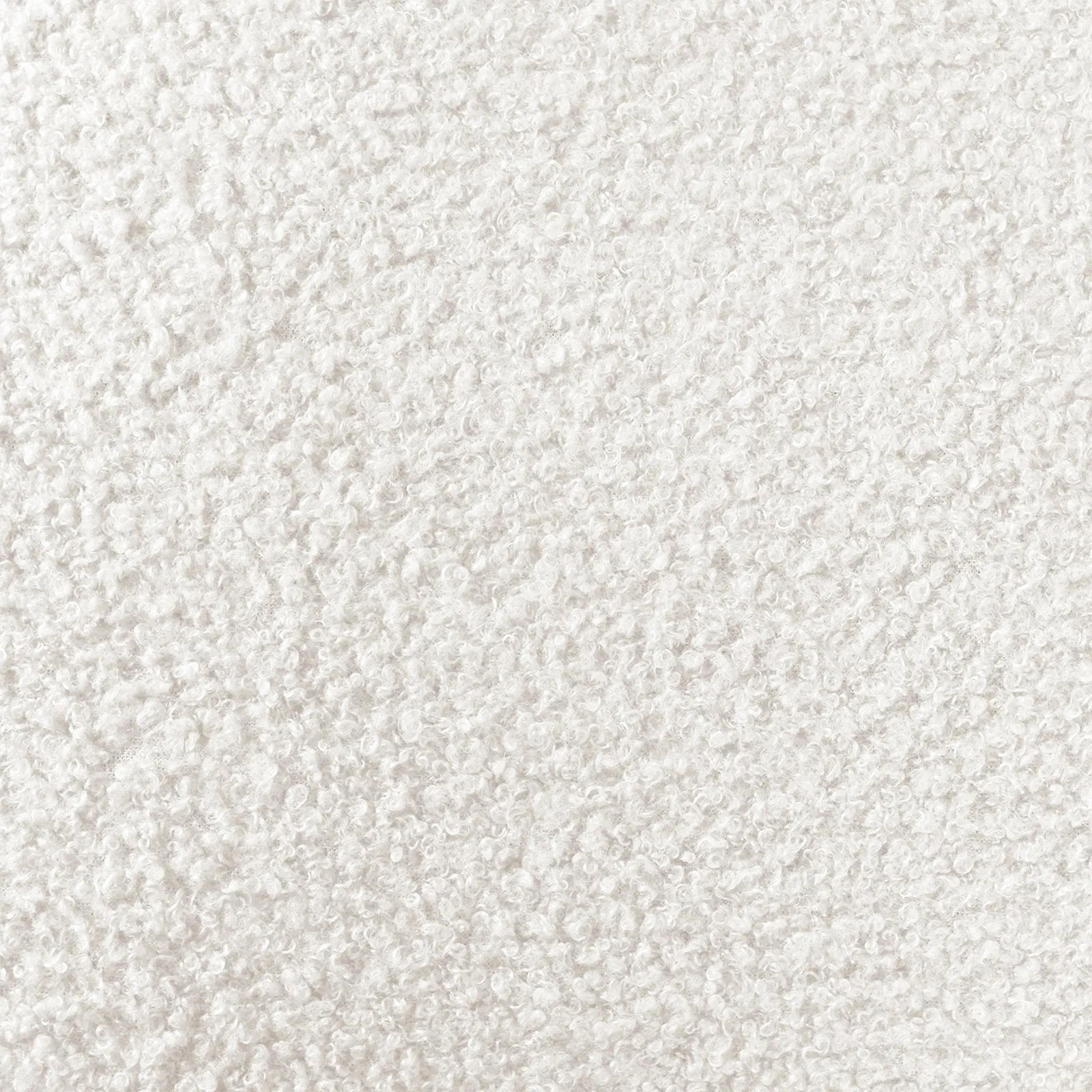 Lycus Boucle Cushioned Accent Chair in Cream White - Image 10