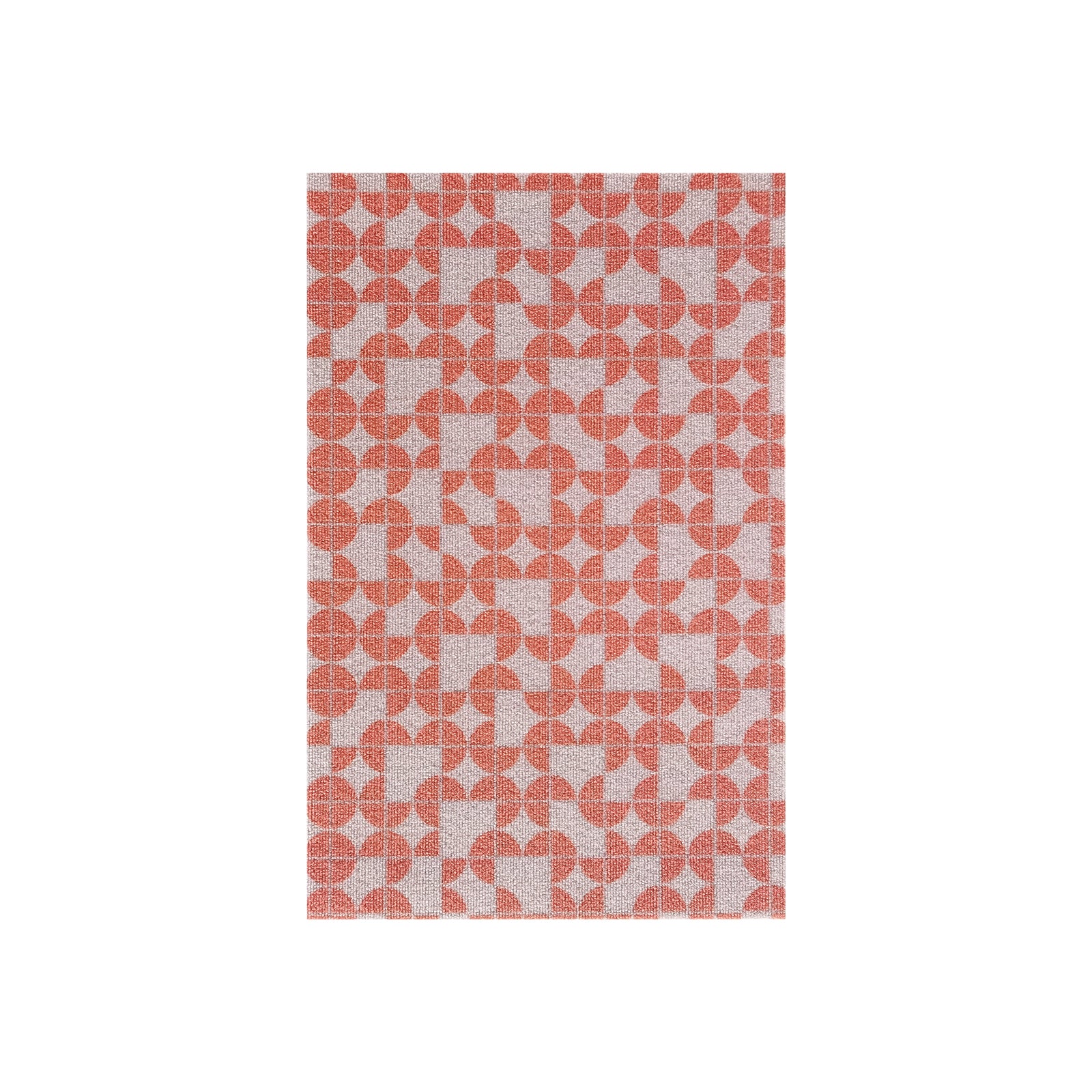 Macy 45x75cm Modern Outdoor Doormat in Light Terracotta