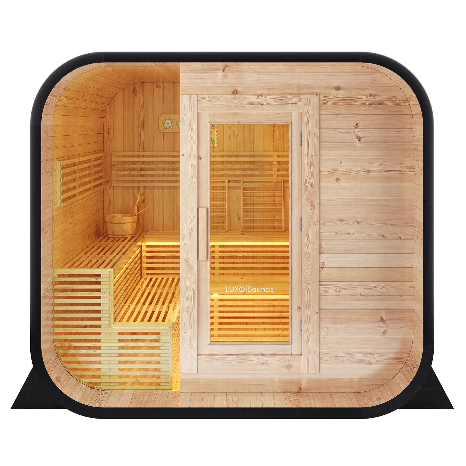 Medika 8 Person Traditional Finnish Outdoor Home Sauna