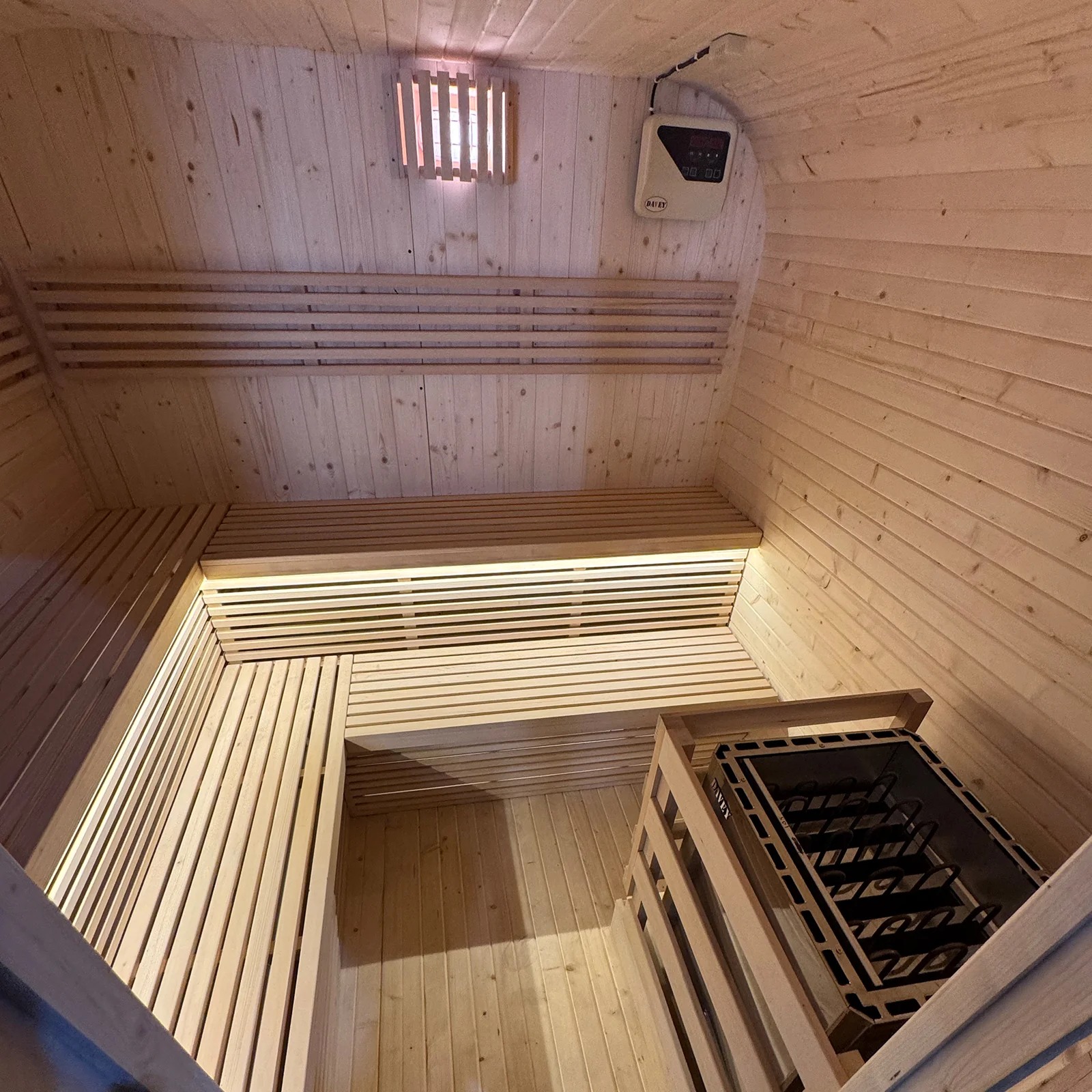 Medika 8 Person Traditional Finnish Outdoor Home Sauna - Image 10