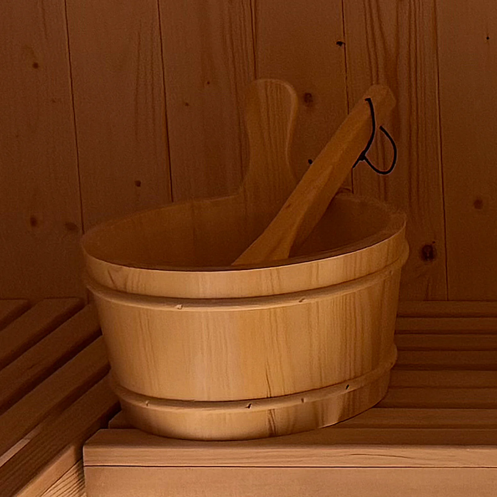 Medika 8 Person Traditional Finnish Outdoor Home Sauna - Image 18