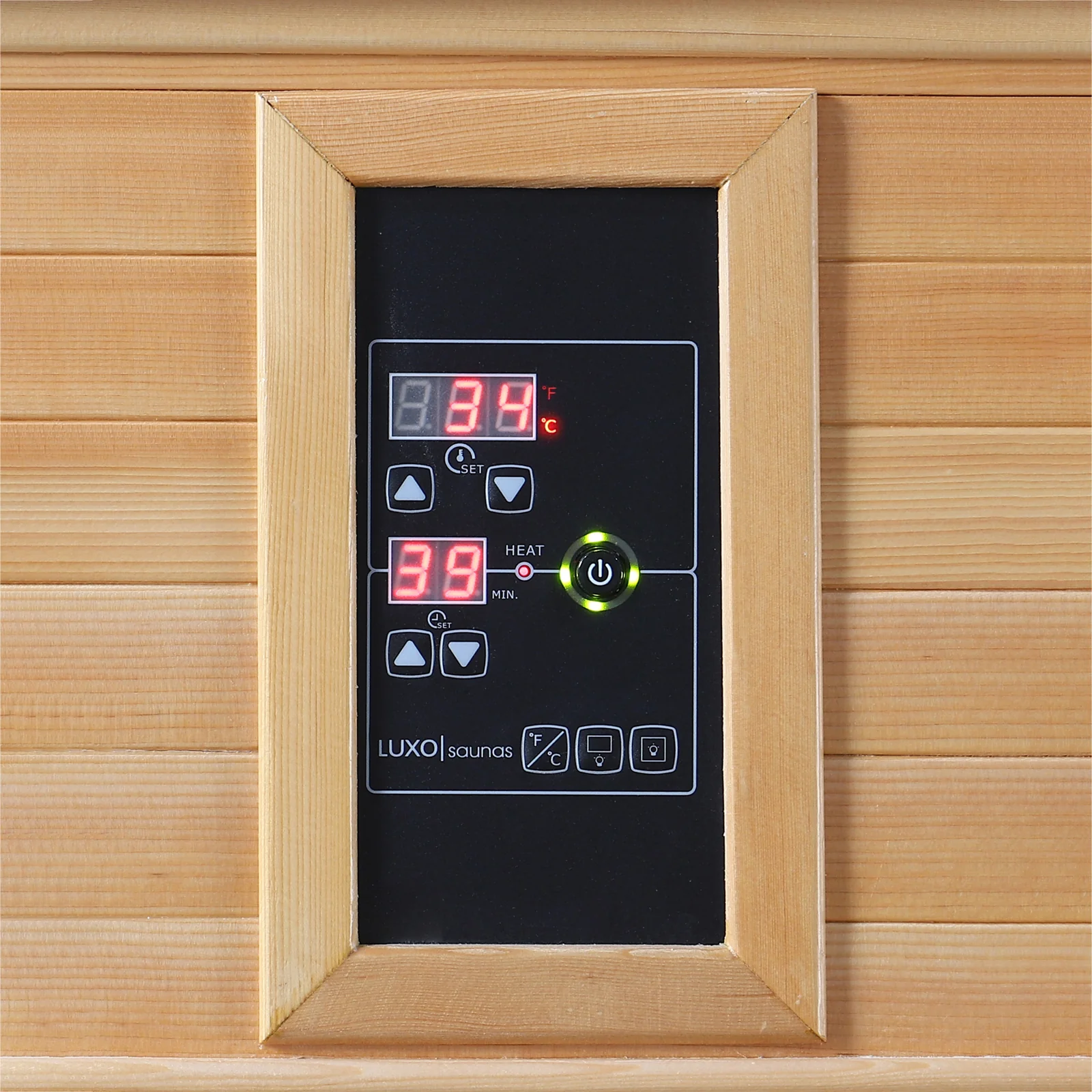 Metsa 3 Person Hybrid Carbon Fibre Indoor Infrared Sauna - Image 10