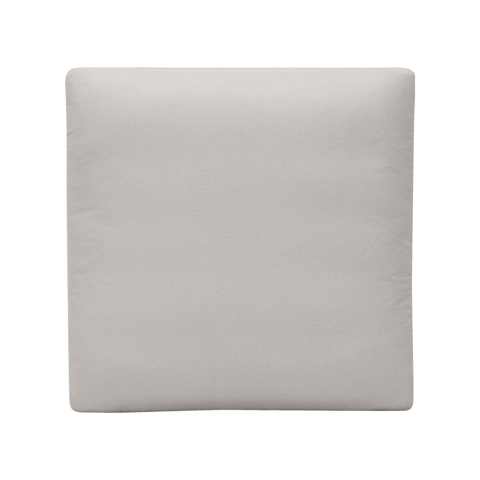 Millie Spill Resistant Fabric Ottoman in Warm Light Grey - Image 9