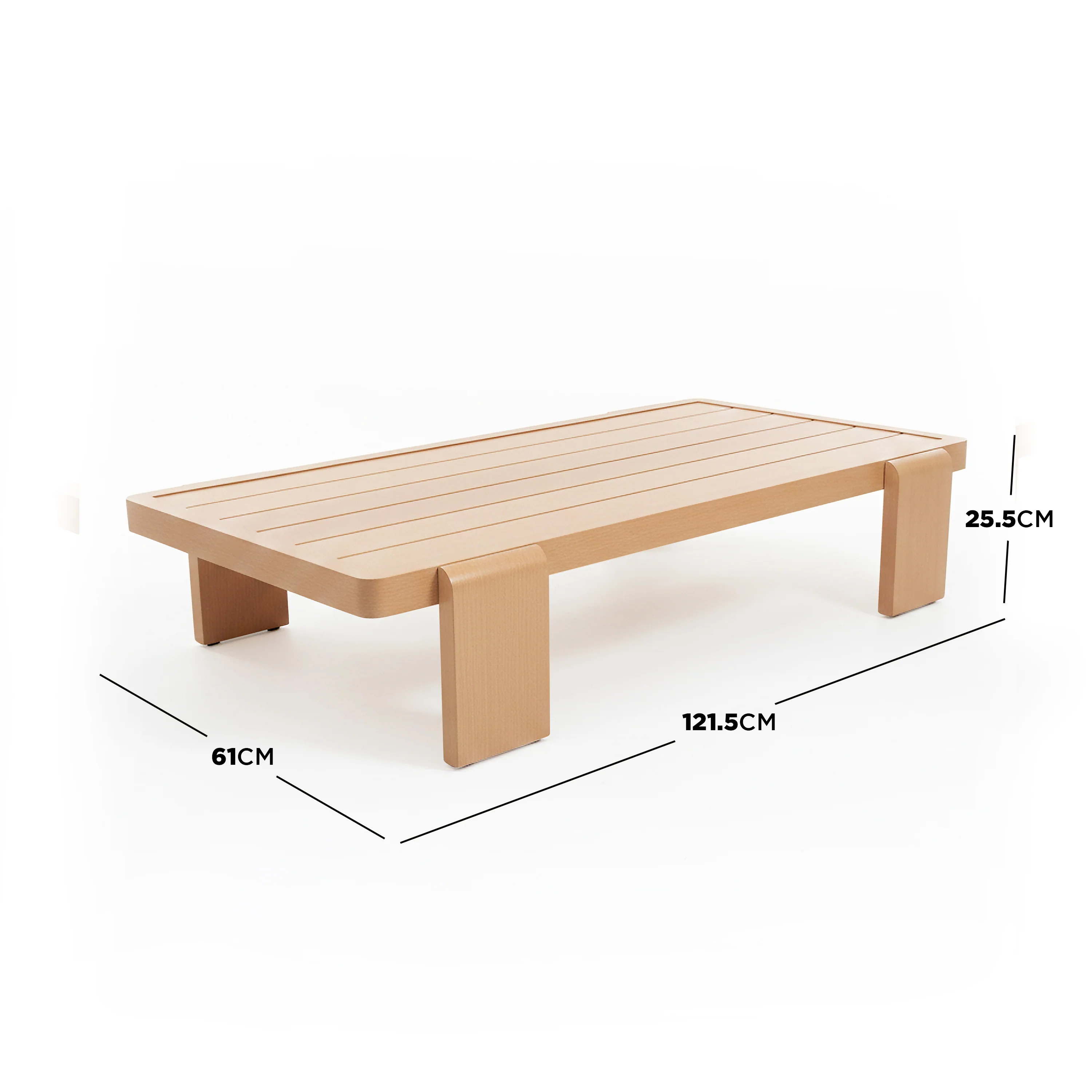 Modica 5 Seater Aluminium Outdoor Sofa Set in White - Image 6
