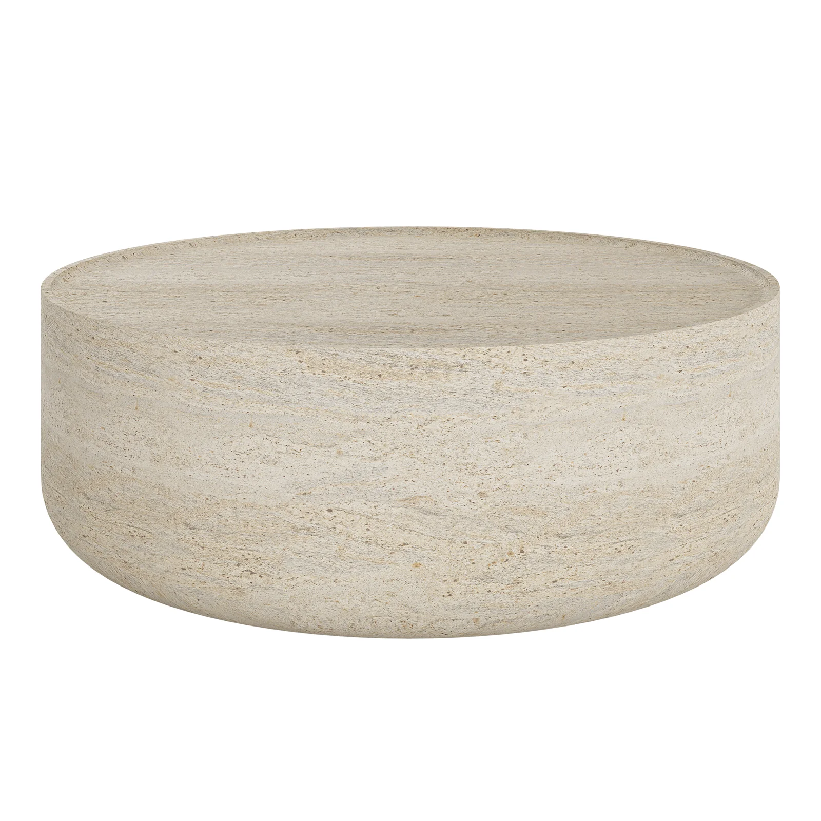 Myrtle 80cm Outdoor Concrete Coffee Table in Beige
