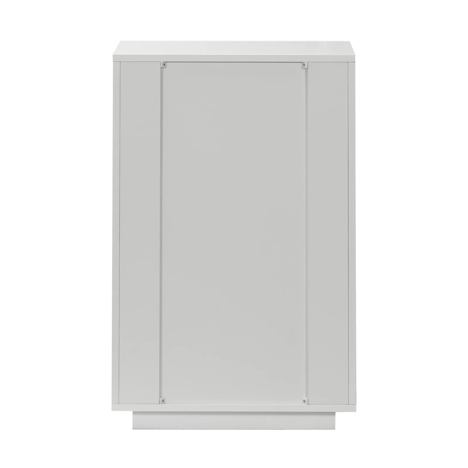 Nasrin 60cm Tallboy Dresser with Drawers in White - Image 7