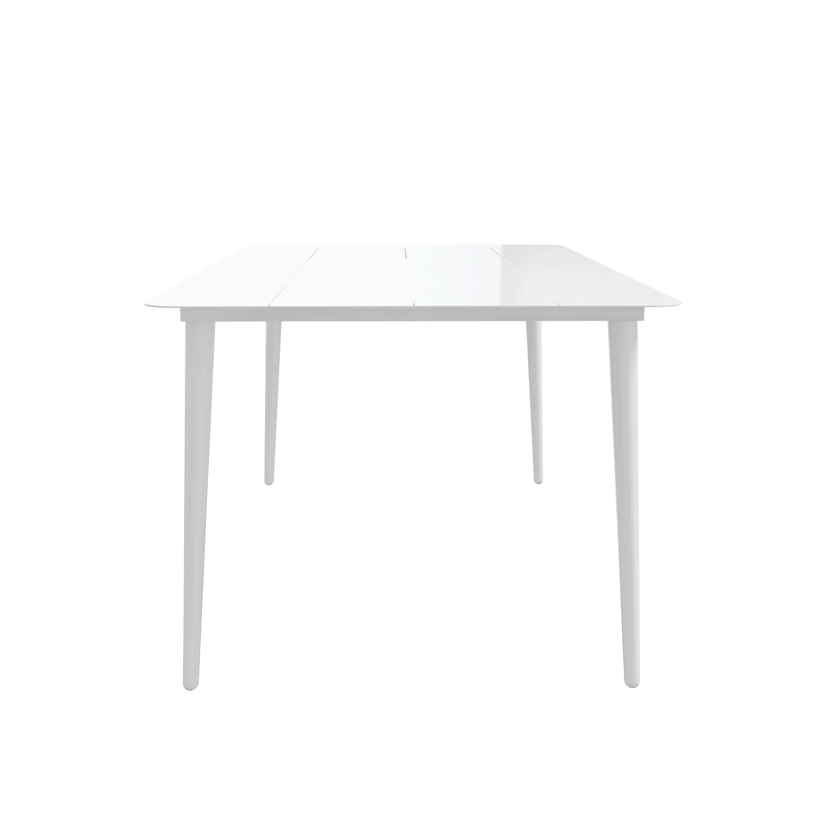 Navarre 6 Seater Aluminium Outdoor Dining Set in Natural - Image 10