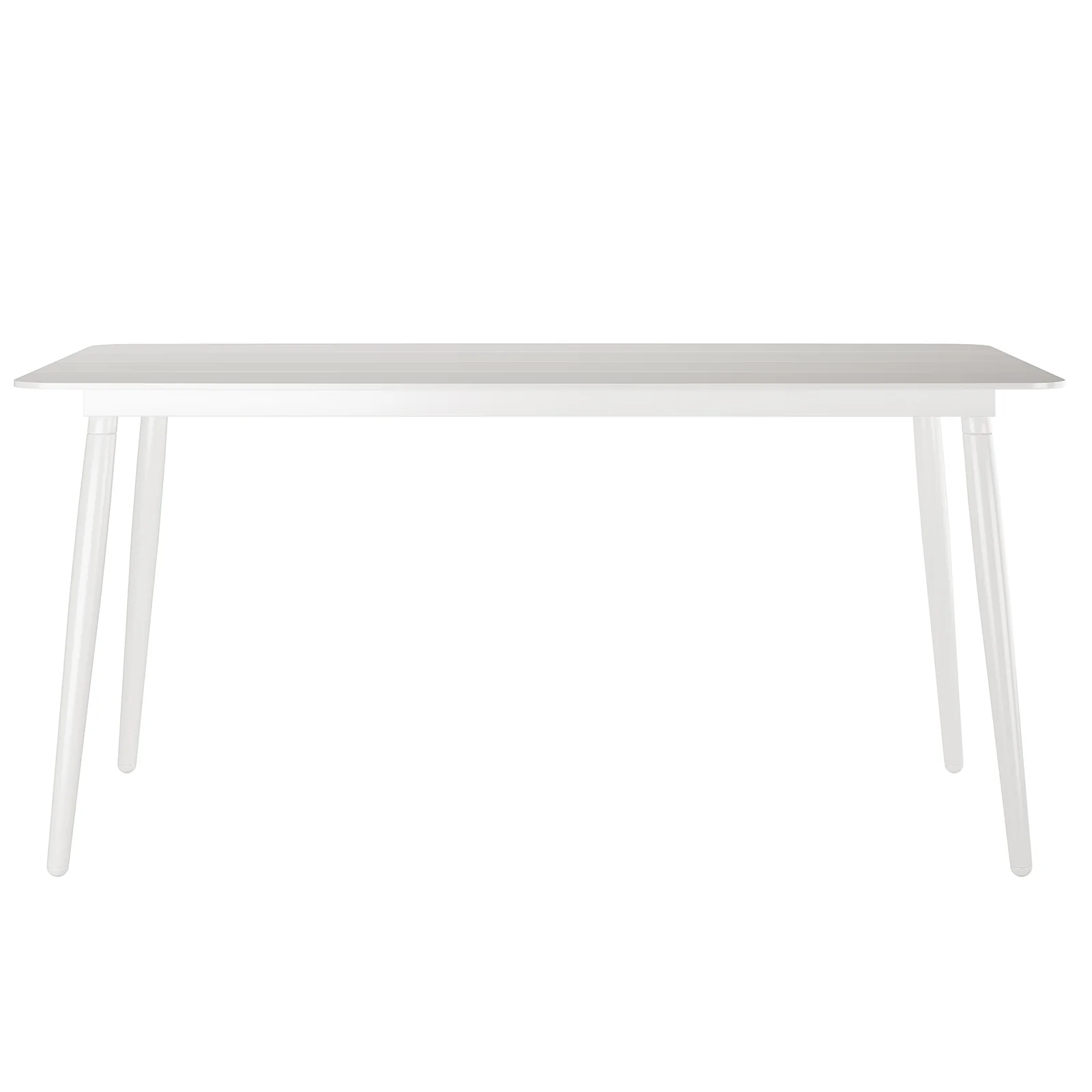 Nemma 6 Seater Aluminium Outdoor Dining Set in Natural - Image 8