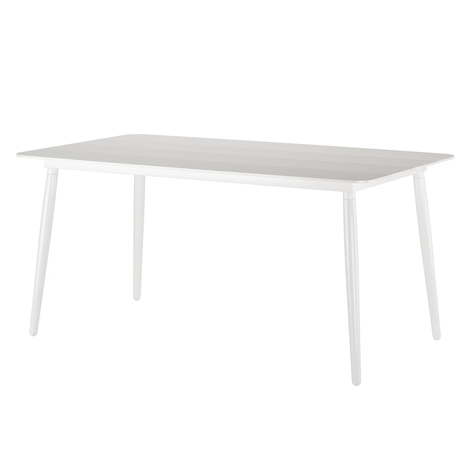 Nemma 6 Seater Aluminium Outdoor Dining Set in Natural - Image 9