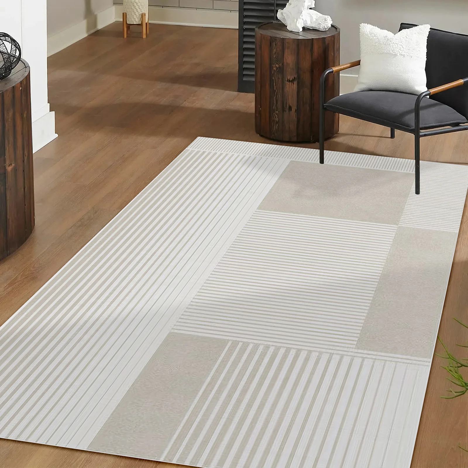 Nicho 200x300cm Polyester Tufted Modern Abstract Indoor Rug - Image 2