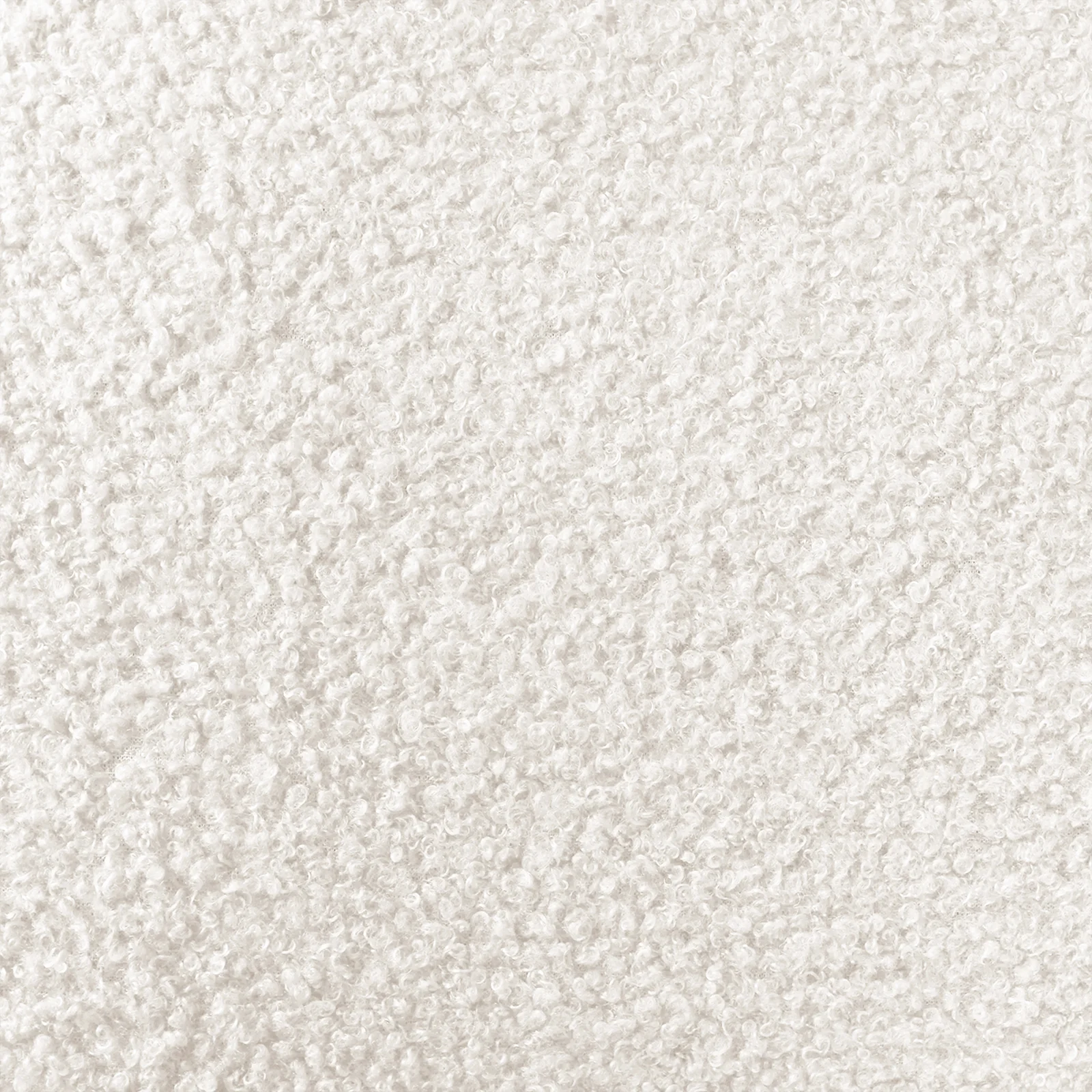 Nikias Queen Boucle Fabric Bed Frame in Cream White - Image 8